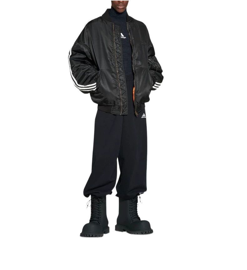Balenciaga Balenciaga 23SS Bomber Cotton Jacket 2502-Nextarrow Size US S / EU 44-46 / 1 - 2 Thumbnail