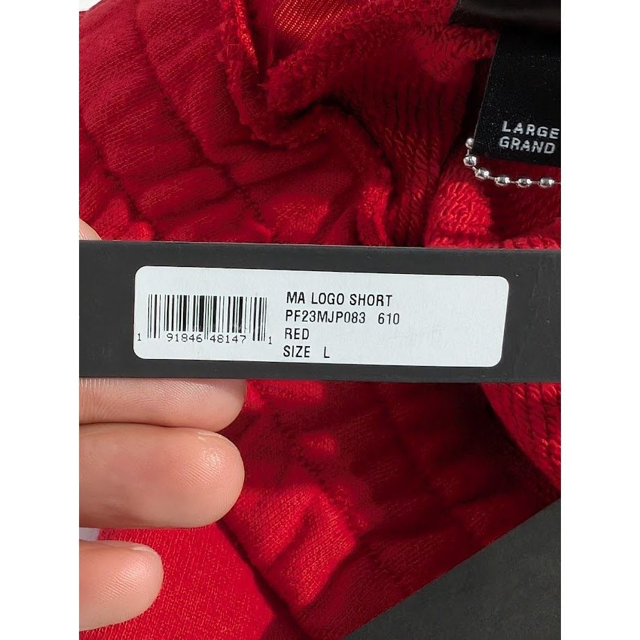 Amiri o1rshd1 MA Logo Short in Red Size US 34 / EU 50 - 19 Thumbnail