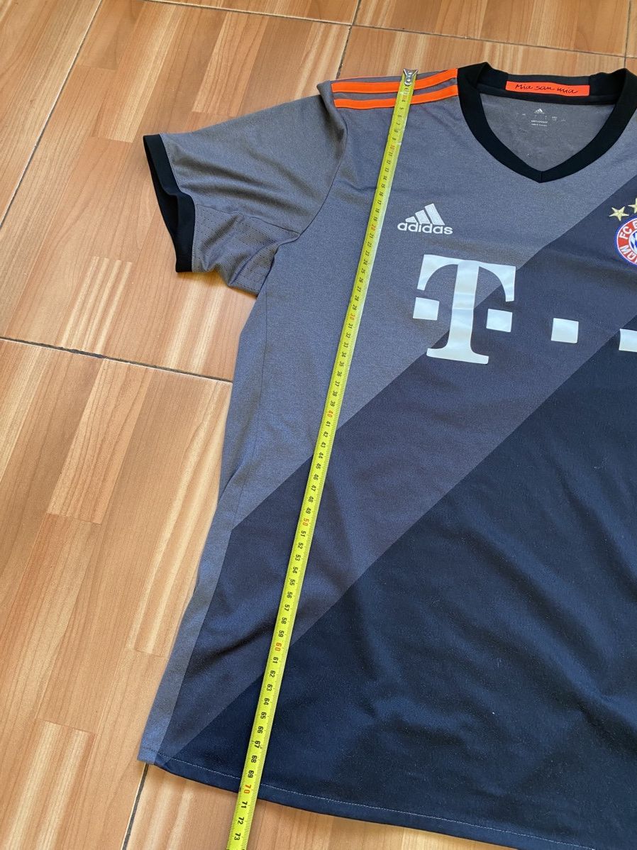 Vintage Adidas BAYERN MUNICH 2016 2017 Football Shirt Soccer Jersey Size US M / EU 48-50 / 2 - 17 Thumbnail