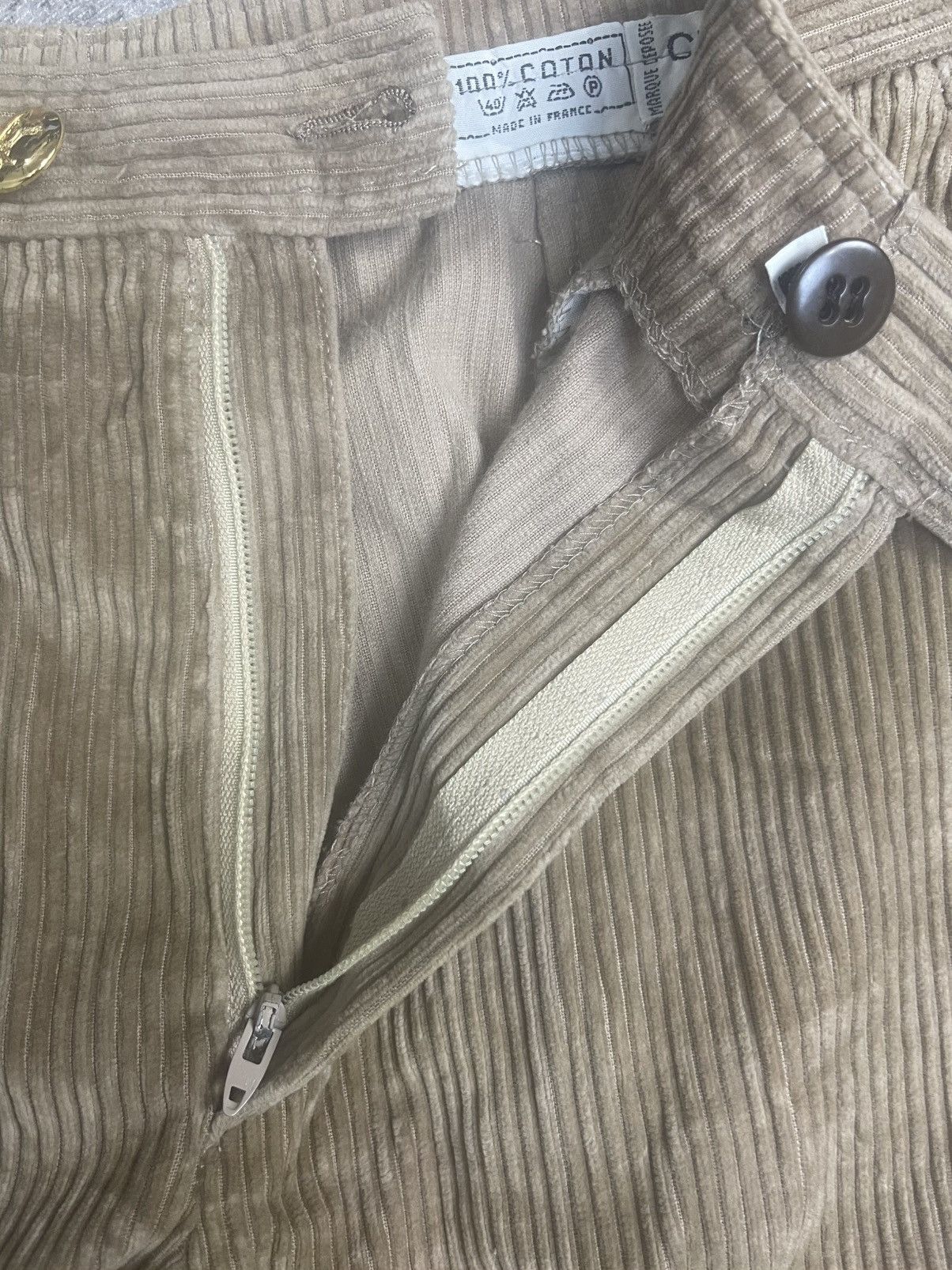 Celine Vintage 80’s Celine Paris Corduroy Pant Size US 33 - 16 Thumbnail