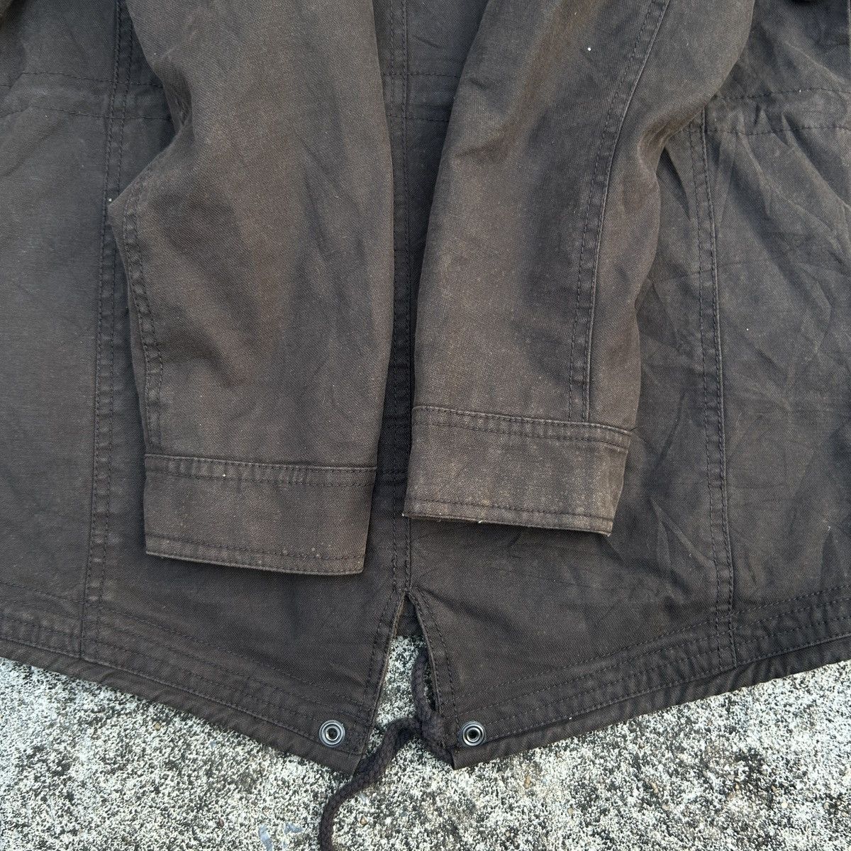 In The Attic × Japanese Brand × Vintage Vintage In The Attic Brown Jacket Size US XXS / EU 40 - 16 Thumbnail