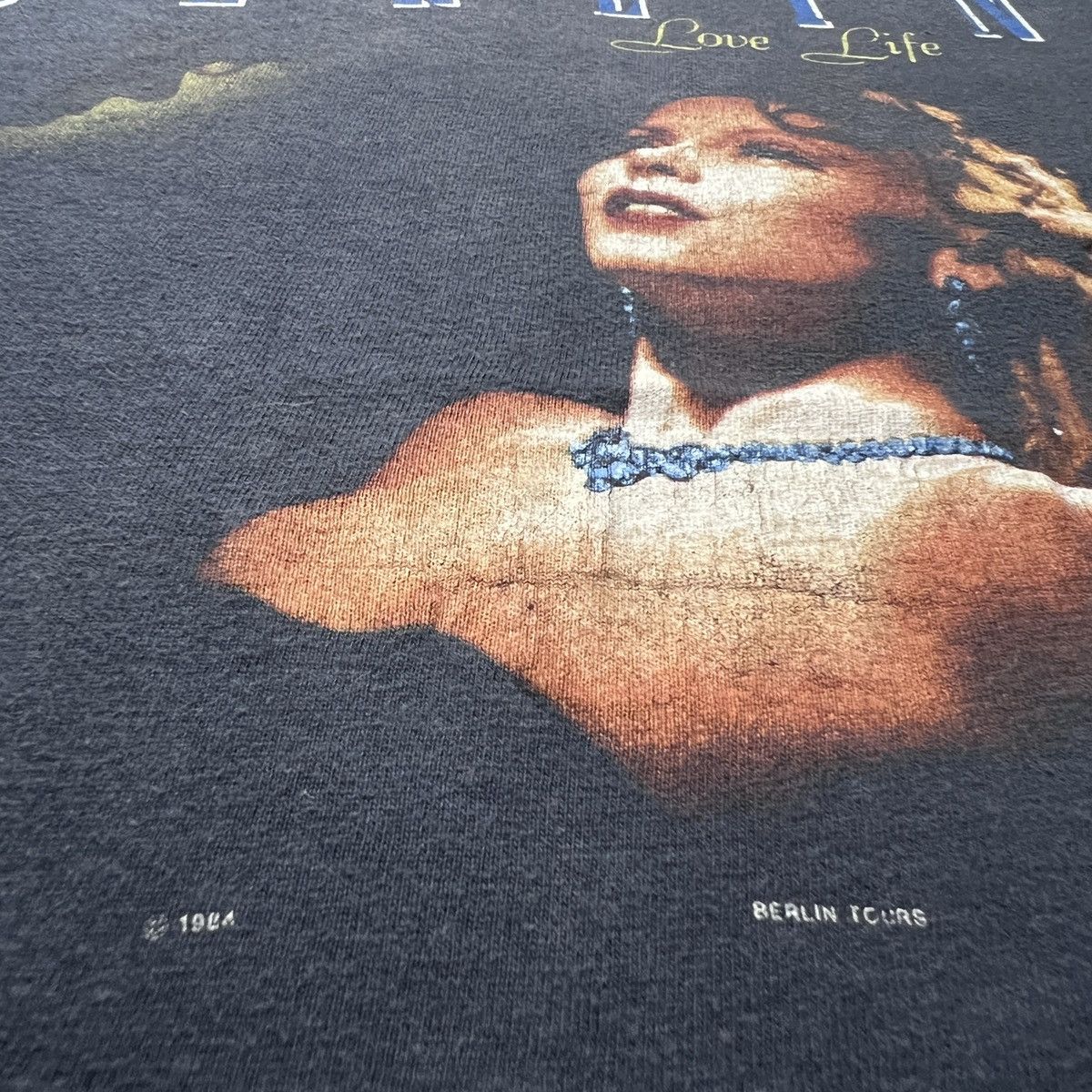 Band Tees Vintage 80s Berlin Concert Tour Tee Faded Electronic Rock Size US L / EU 52-54 / 3 - 3 Thumbnail