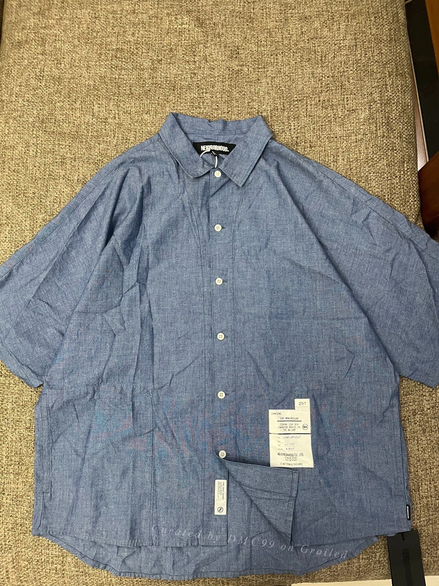 Neighborhood NEIGHBORHOOD 25SS Dolman Sleeve Shirt Size US XL / EU 56 / 4 - 1 Thumbnail