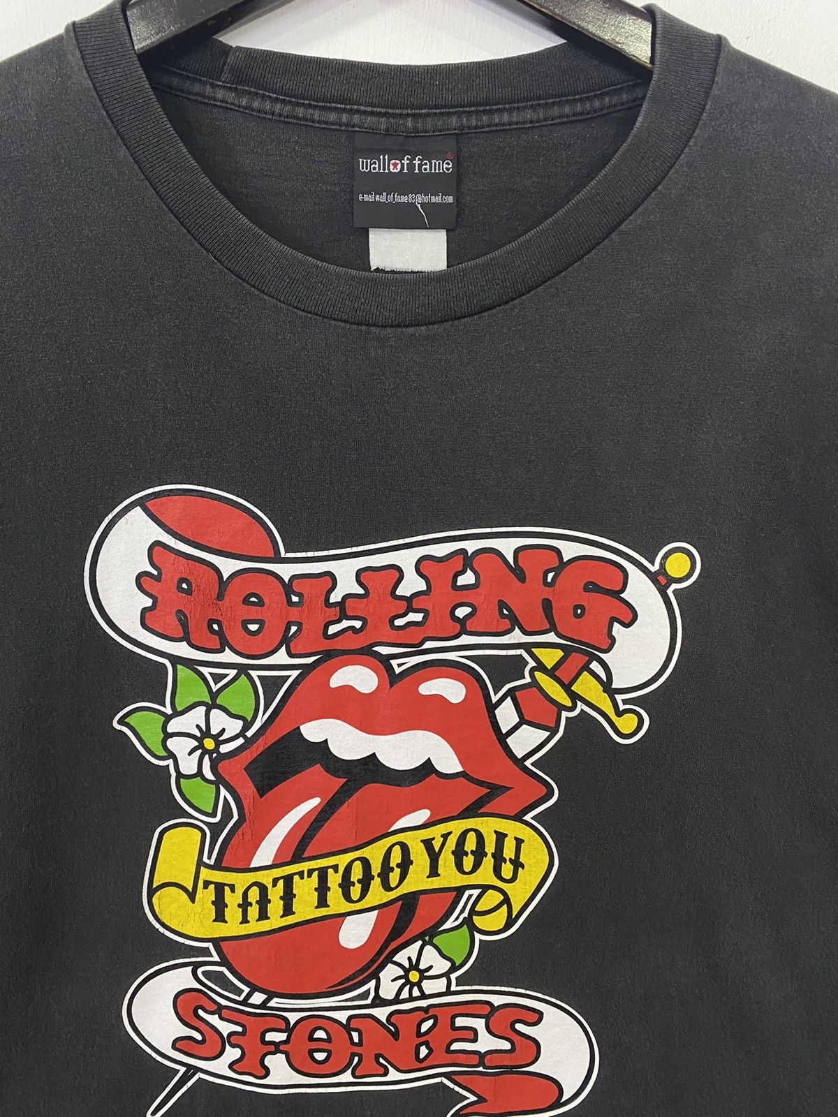 Band Tees 💥VINTAGE THE ROLLING STONES band tattoo you album tee shirt Size US L / EU 52-54 / 3 - 3 Thumbnail
