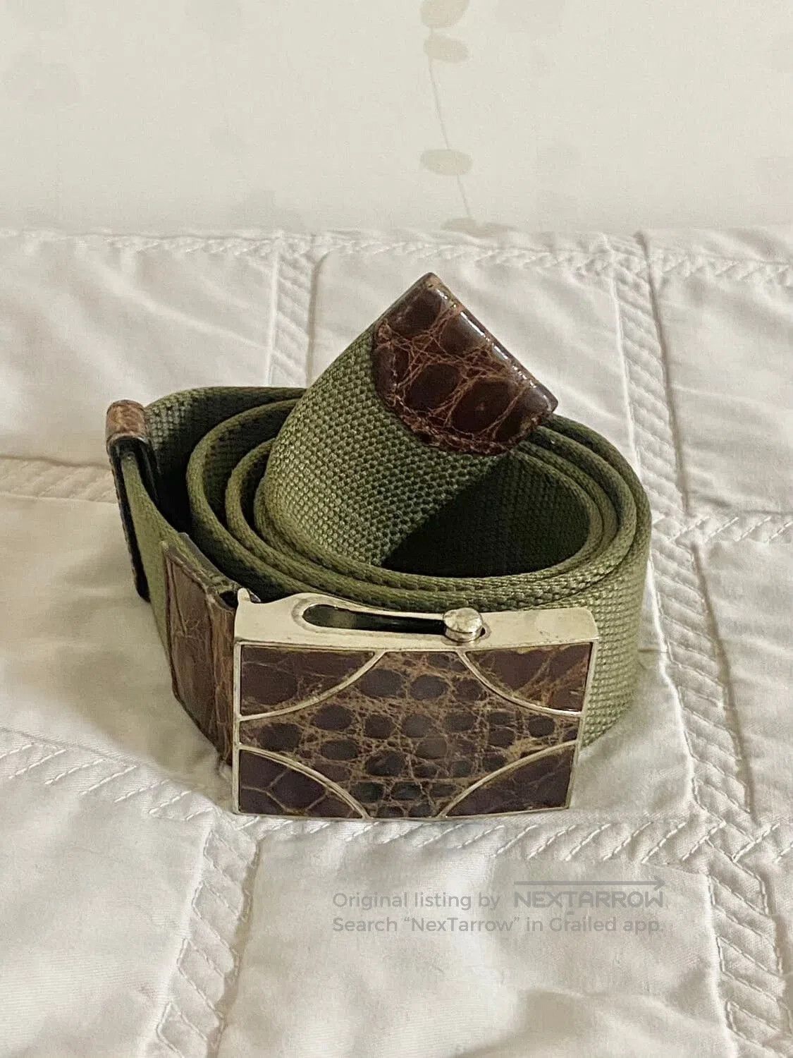 Prada Prada Vintage Viper Retro Belt. Size ONE SIZE - 2 Thumbnail