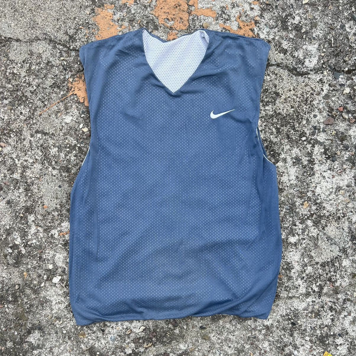 Nike × Vintage Vintage Nike Team Tiempo Swoosh Tank Top Tee Jersey Y2K Size US M / EU 48-50 / 2 - 3 Thumbnail