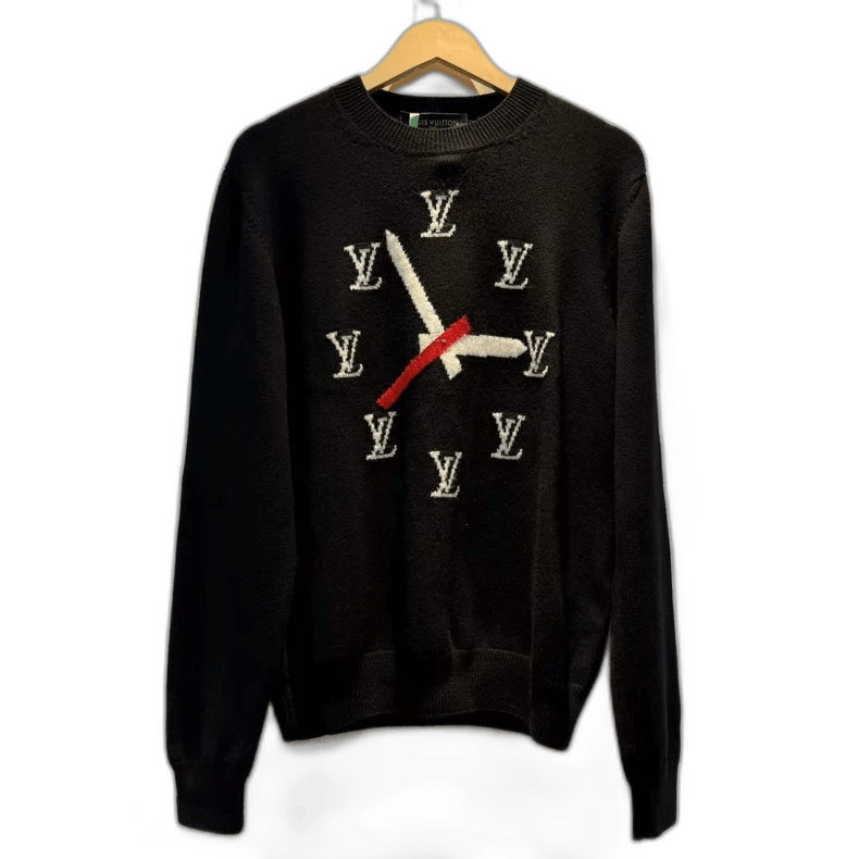 Louis Vuitton lv ss23 black sweater m Size US M / EU 48-50 / 2 - 1 Thumbnail