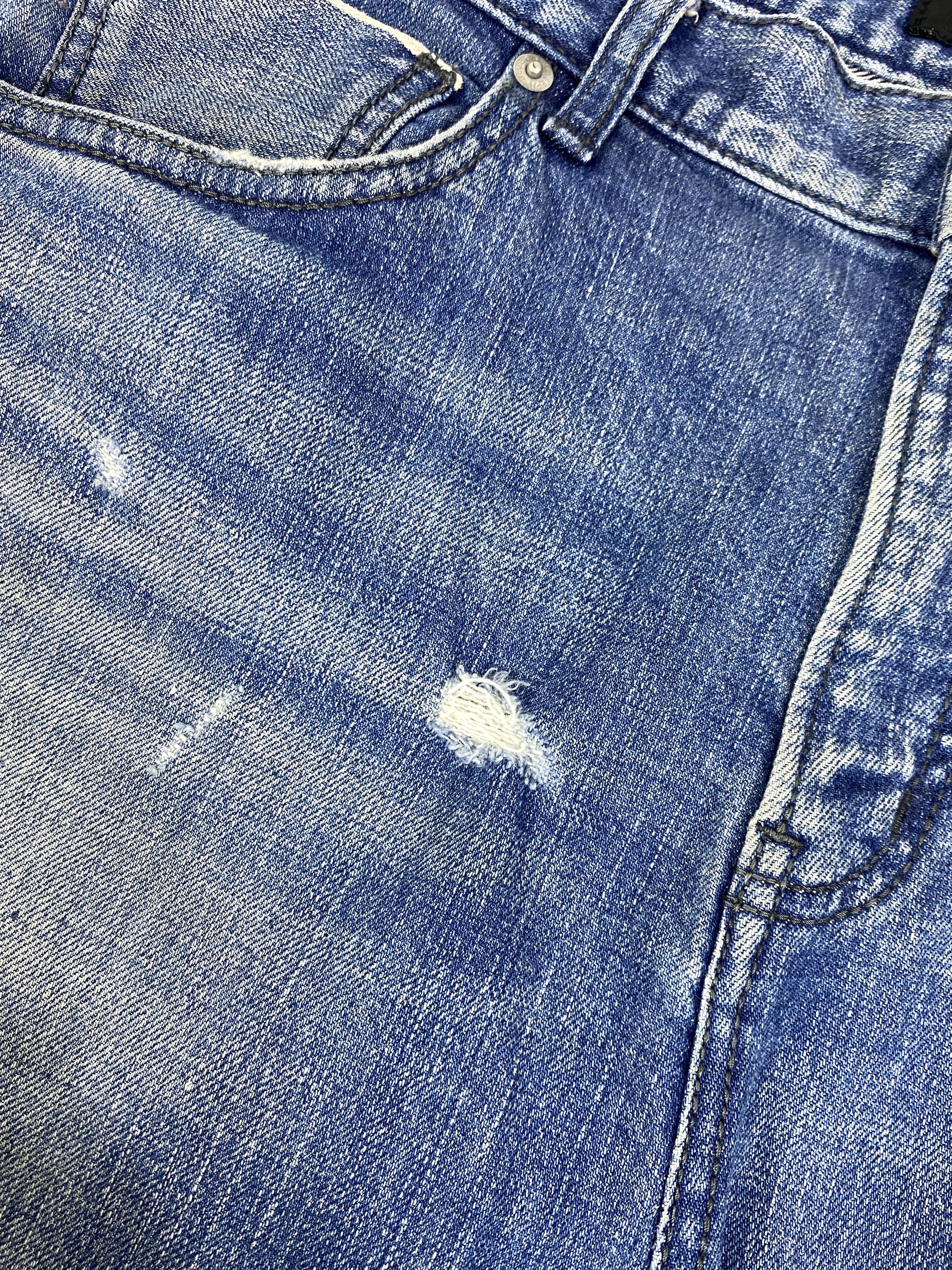 Japanese Brand Redline Faded Blue Joseph Homme Jeans 34x32 - JN3245 Size US 34 / EU 50 - 11 Thumbnail