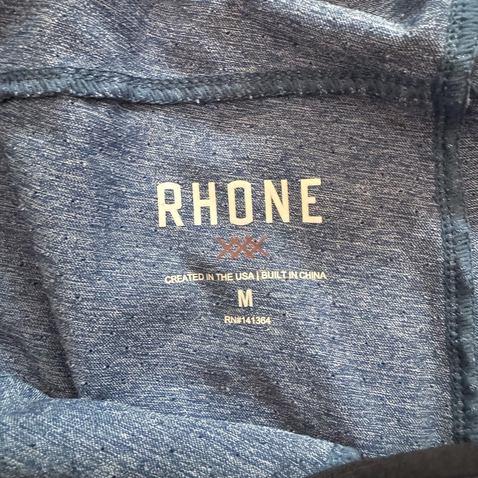 Rhone Rhone Guru Men's Blue Athletic Shorts-Medium Size US 32 / EU 48 - 3 Thumbnail