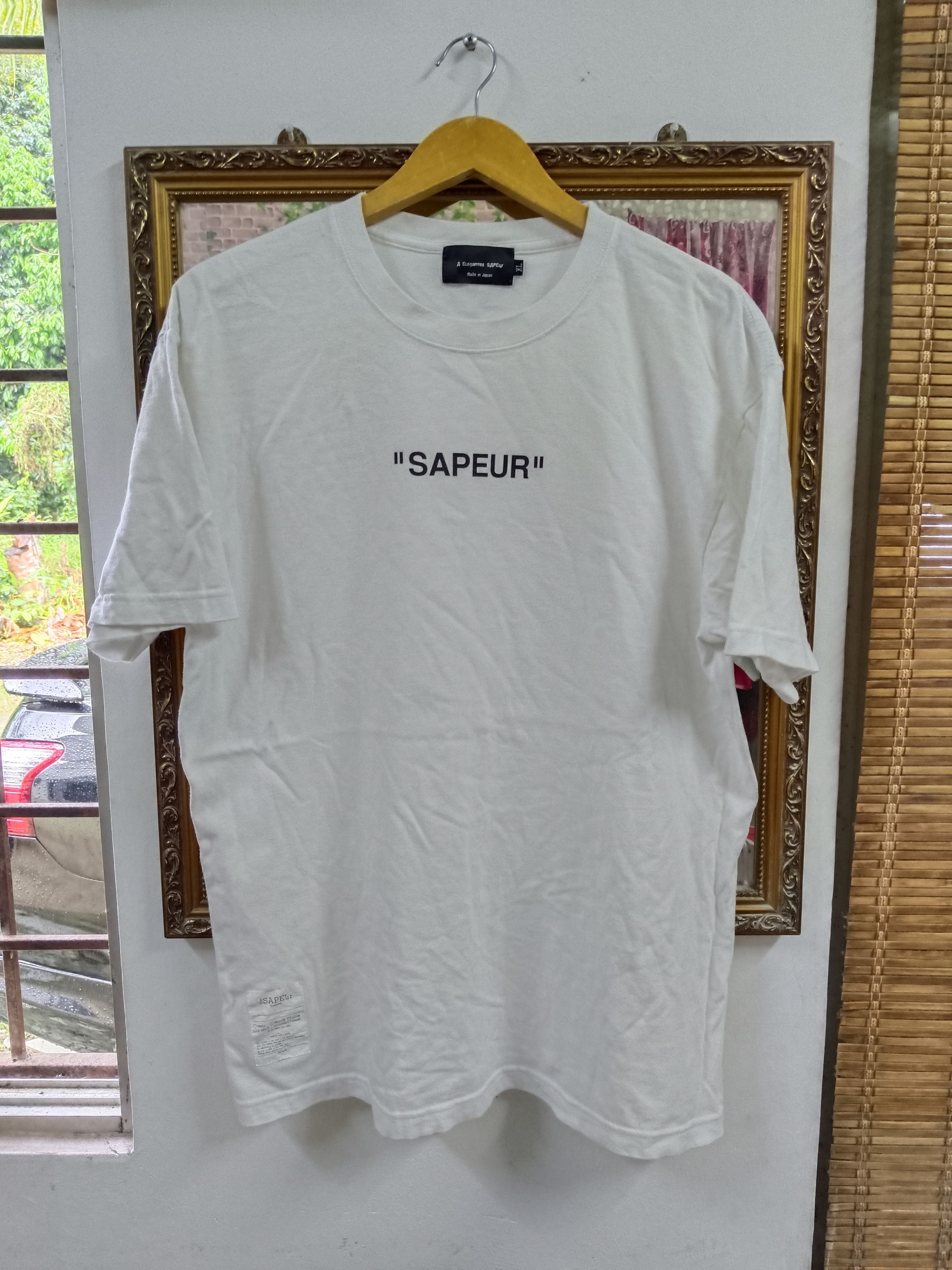 Japanese Brand DENNIS RODMAN X SAPEUR Size US XL / EU 56 / 4 - 2 Thumbnail
