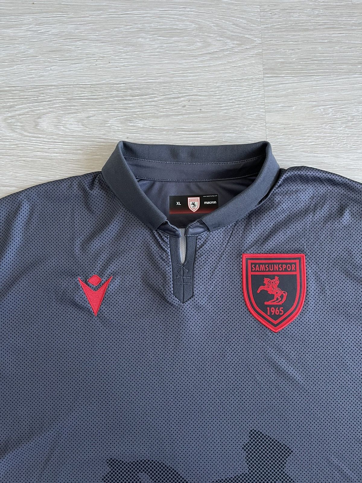 Macron Macron Samsunspor Turkey 2020/21 Football Jersey Shirt Size US XL / EU 56 / 4 - 4 Thumbnail