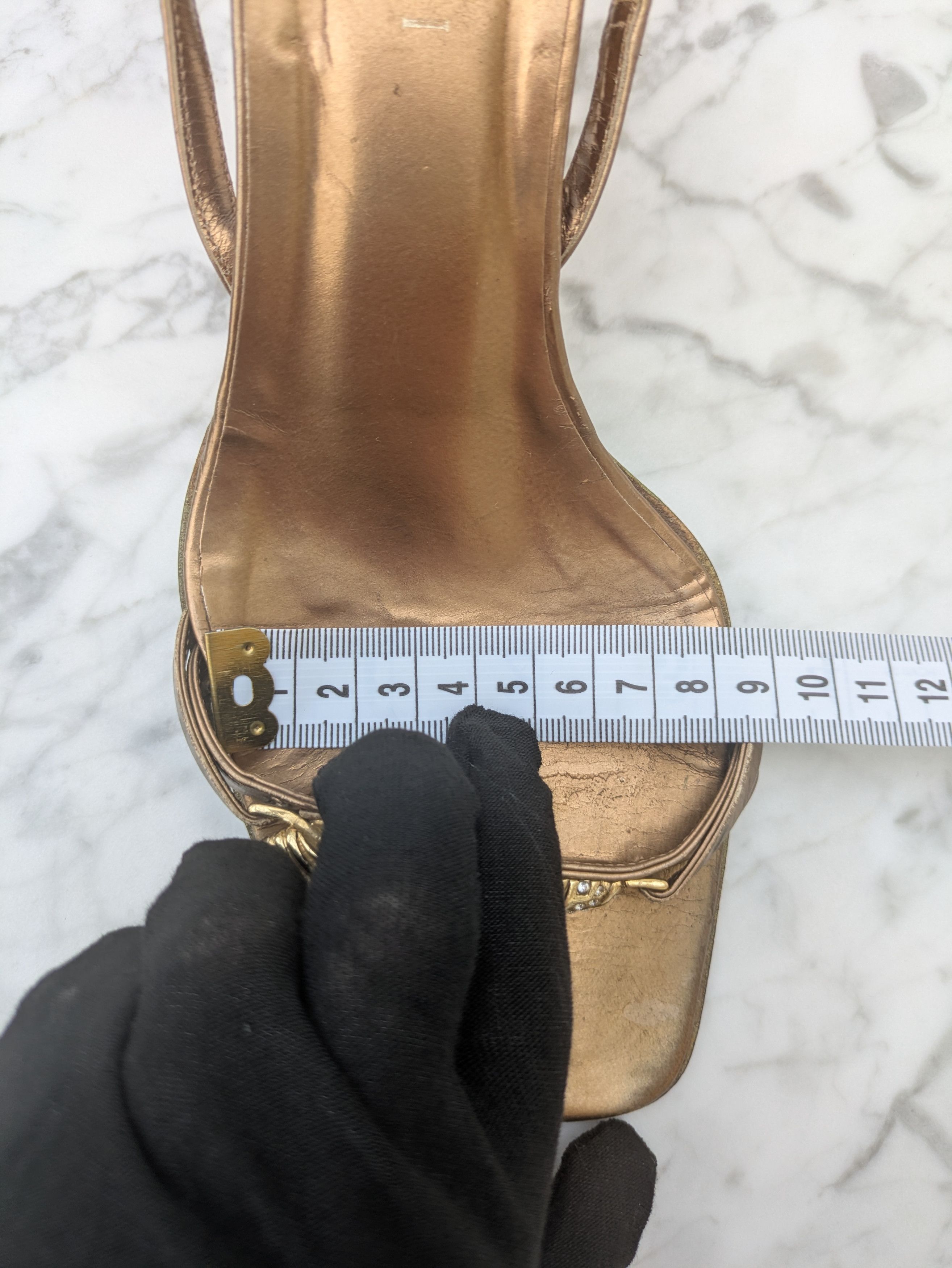 Gucci Tom Ford Gucci embellished heels Fall 2000 Collection Size US 6.5 / IT 36.5 - 11 Thumbnail