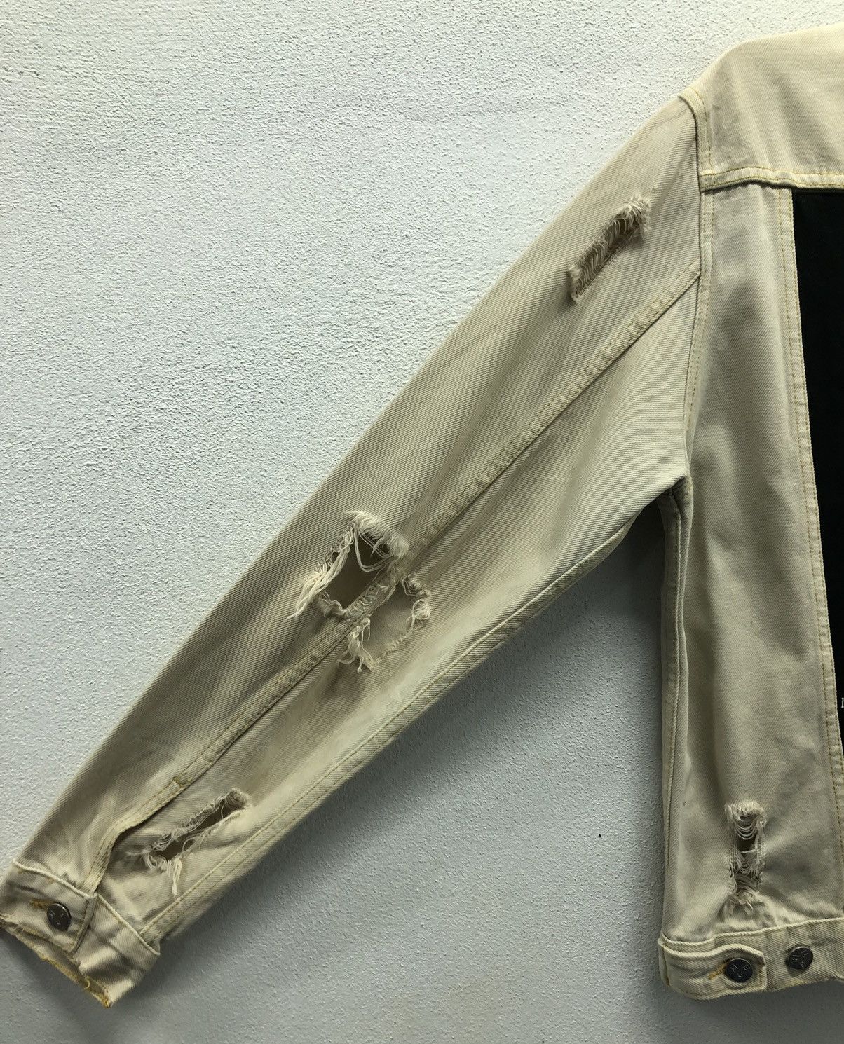 Misbhv Vintage MISBHV They Drained Very Soul Denim Jacket Size US S / EU 44-46 / 1 - 18 Thumbnail