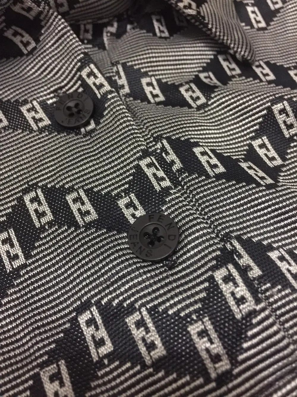 Fendi fendi monogram polo shirt Size L / US 10 / IT 46 - 3 Thumbnail