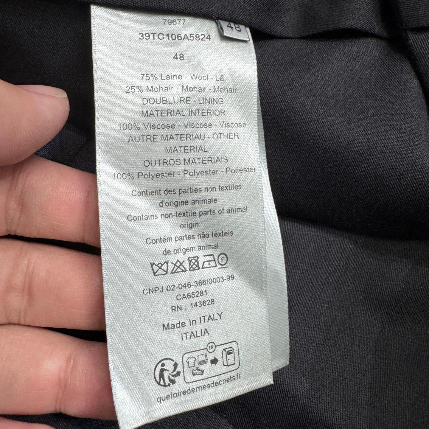 Dior Dior x Denim Tears check all over wool pants Size US 32 / EU 48 - 3 Thumbnail