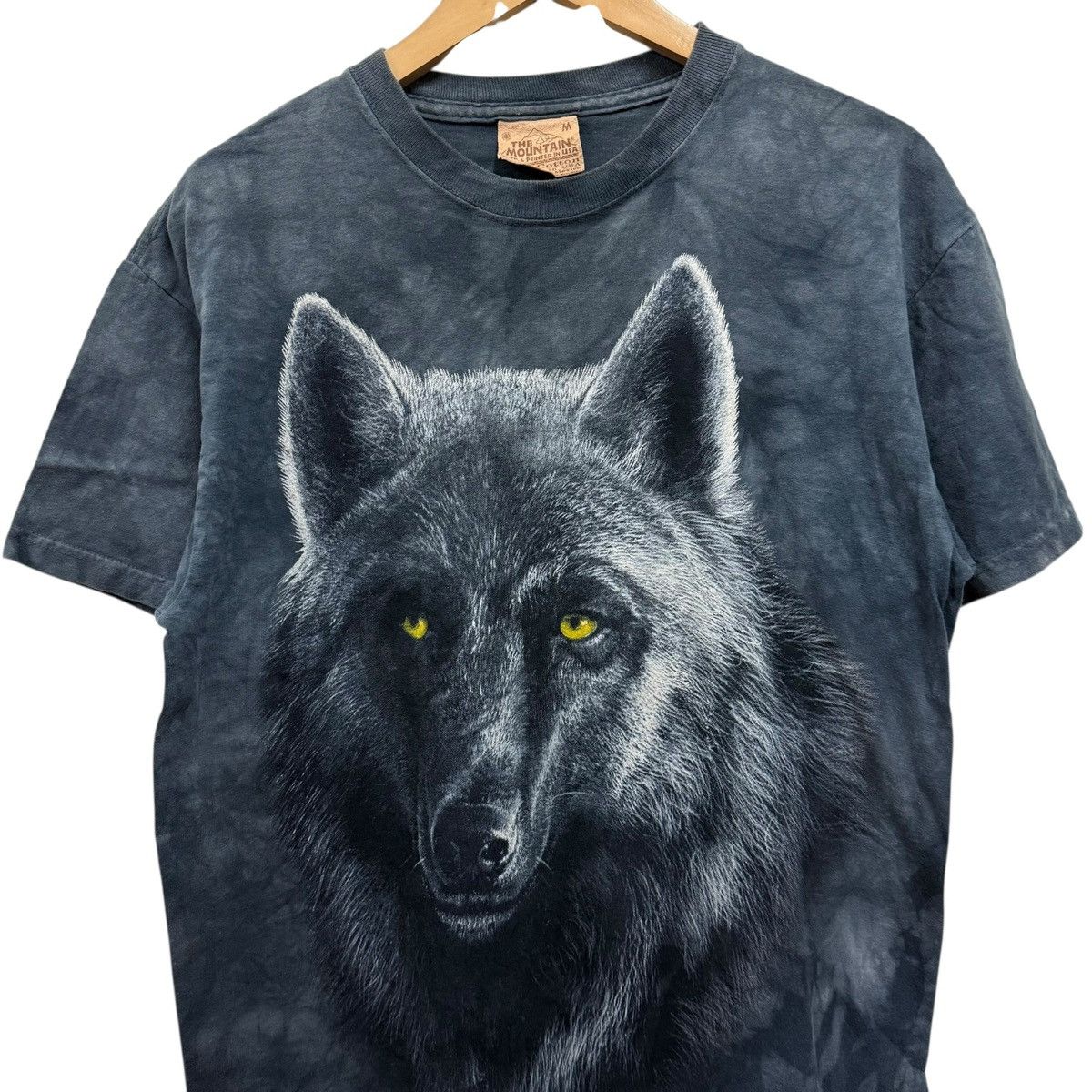 The Mountain Vintage 2004 The Mountain Wolf Graphic Tye Dye Tshirt Size US M / EU 48-50 / 2 - 3 Thumbnail