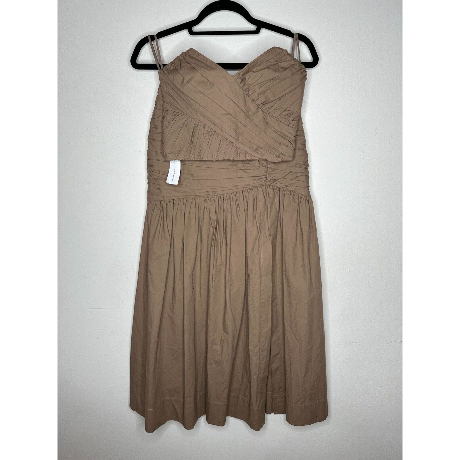 BEC + BRIDGE NWT BEC + BRIDGE 2-Piece Mocha Bandeau & Gathered Skirt 2 Size XS / US 0-2 / IT 36-38 - 1 Thumbnail