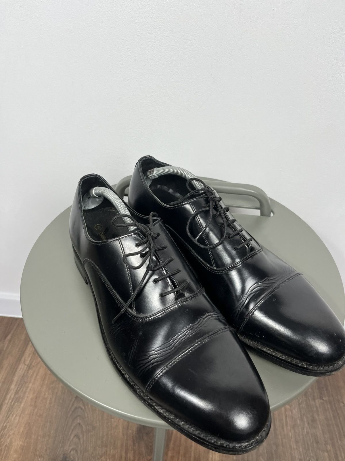 Other Samuel Windsor l Leather Toe Oxford Formal Dress Shoes US 11 Size US 11 / EU 44 - 2 Thumbnail