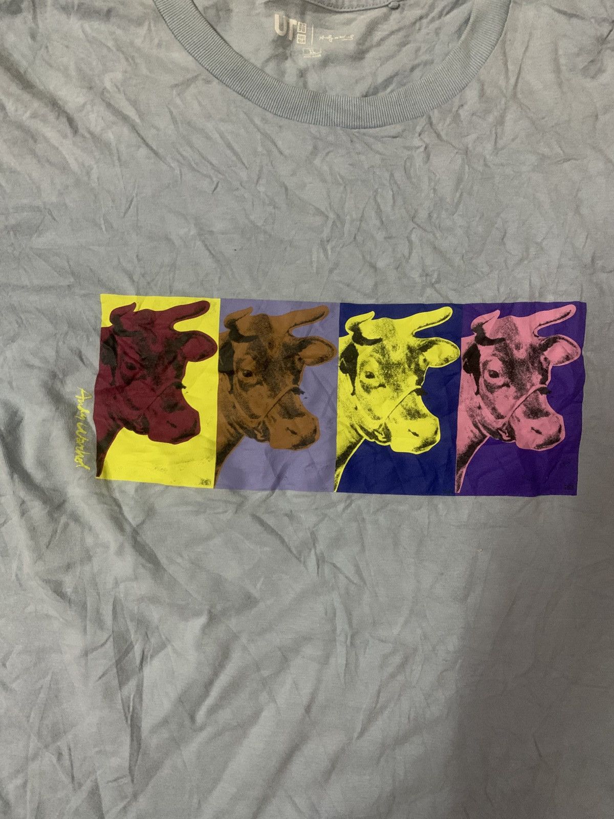 Andy Warhol × Uniqlo Uniqlo X Andy Warhol Cow Tee Size US XL / EU 56 / 4 - 3 Thumbnail