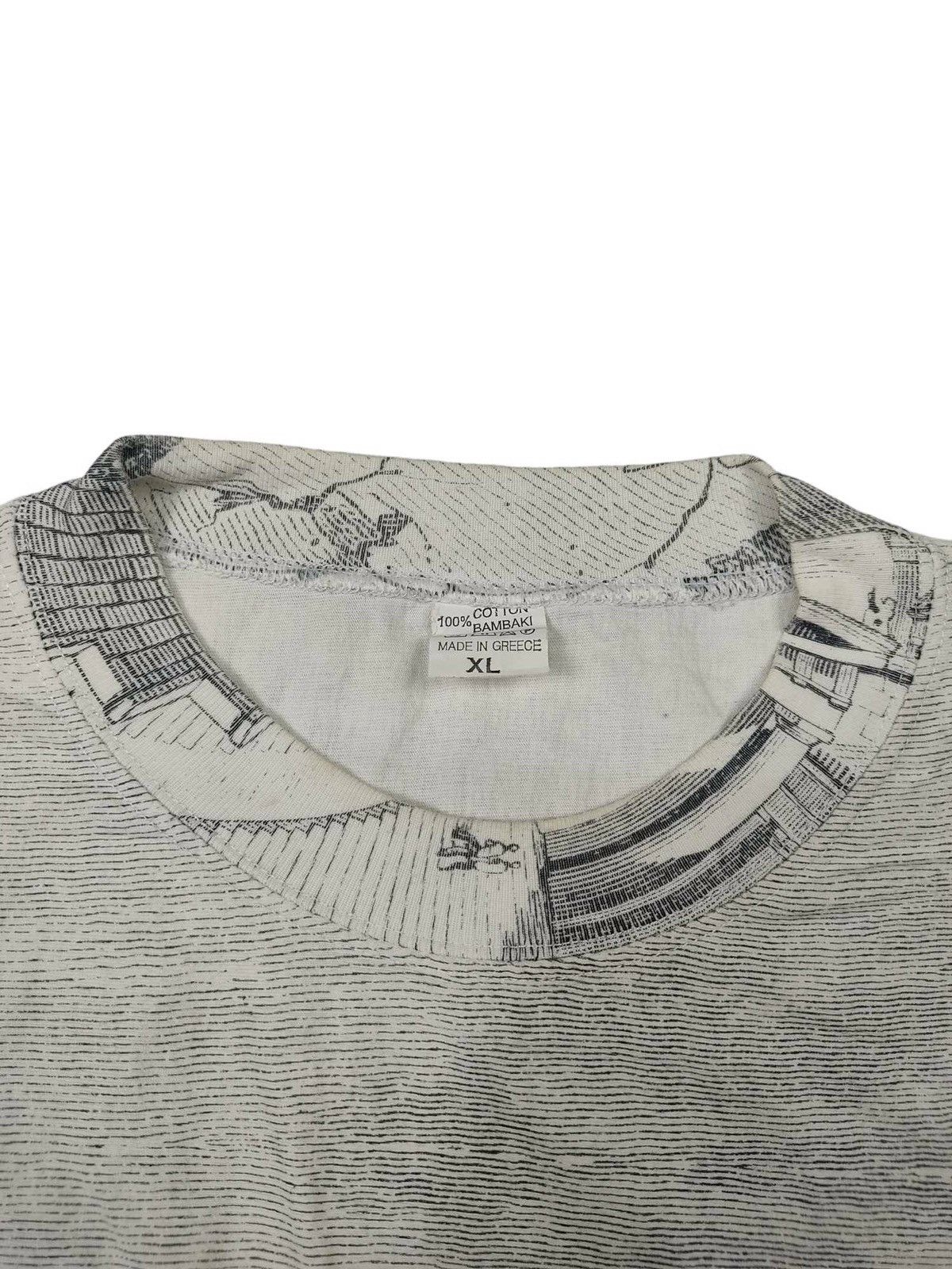 Vintage Vintage All Over Print Greece Art Tee Size US XL / EU 56 / 4 - 4 Thumbnail