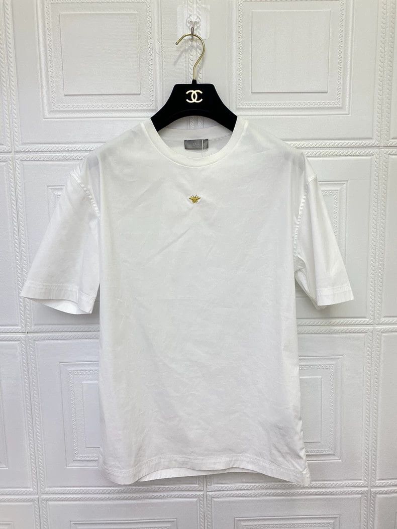 Dior White Short Sleeve T-shirt