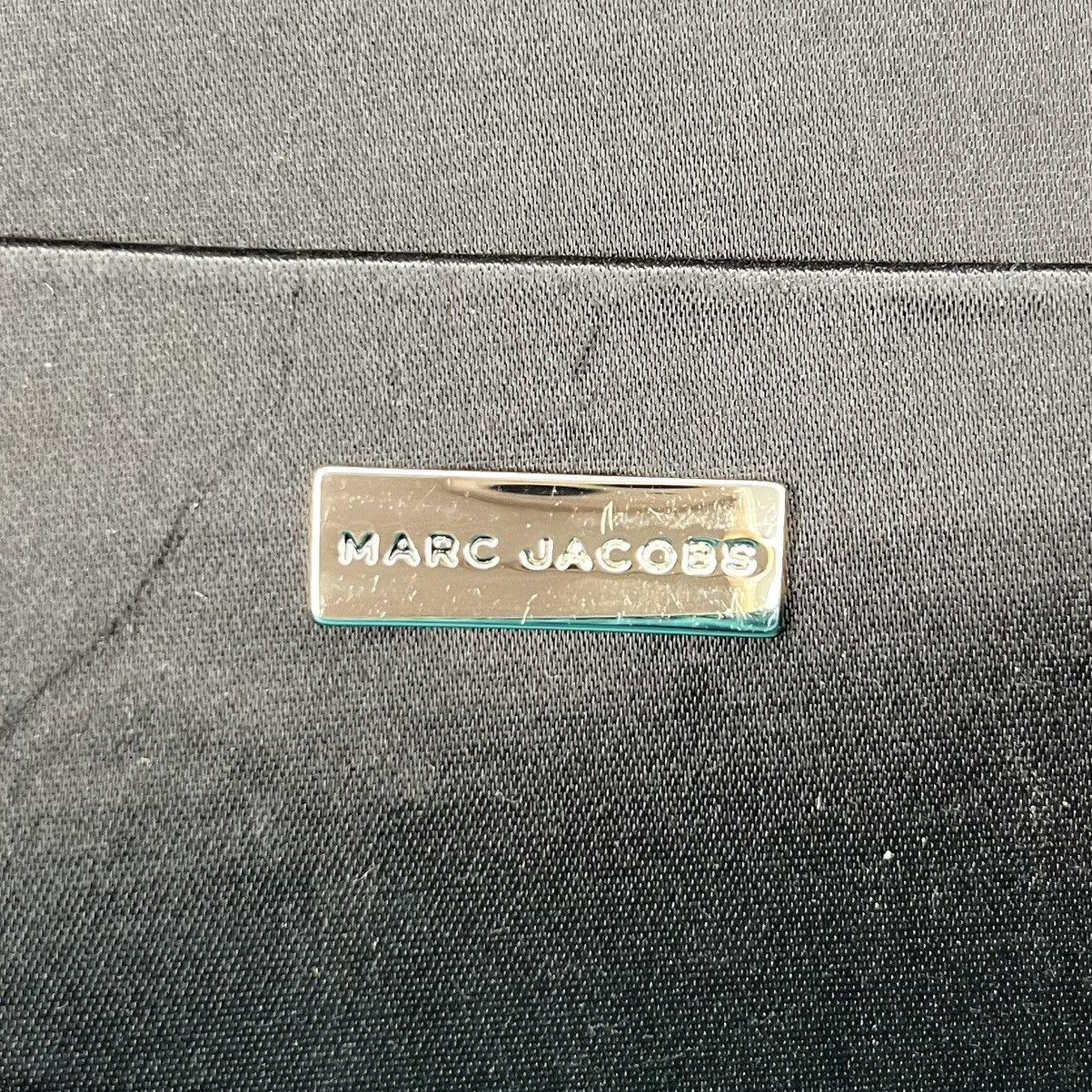 Marc Jacobs Sequin Black Satin Lightning Bolt Clutch