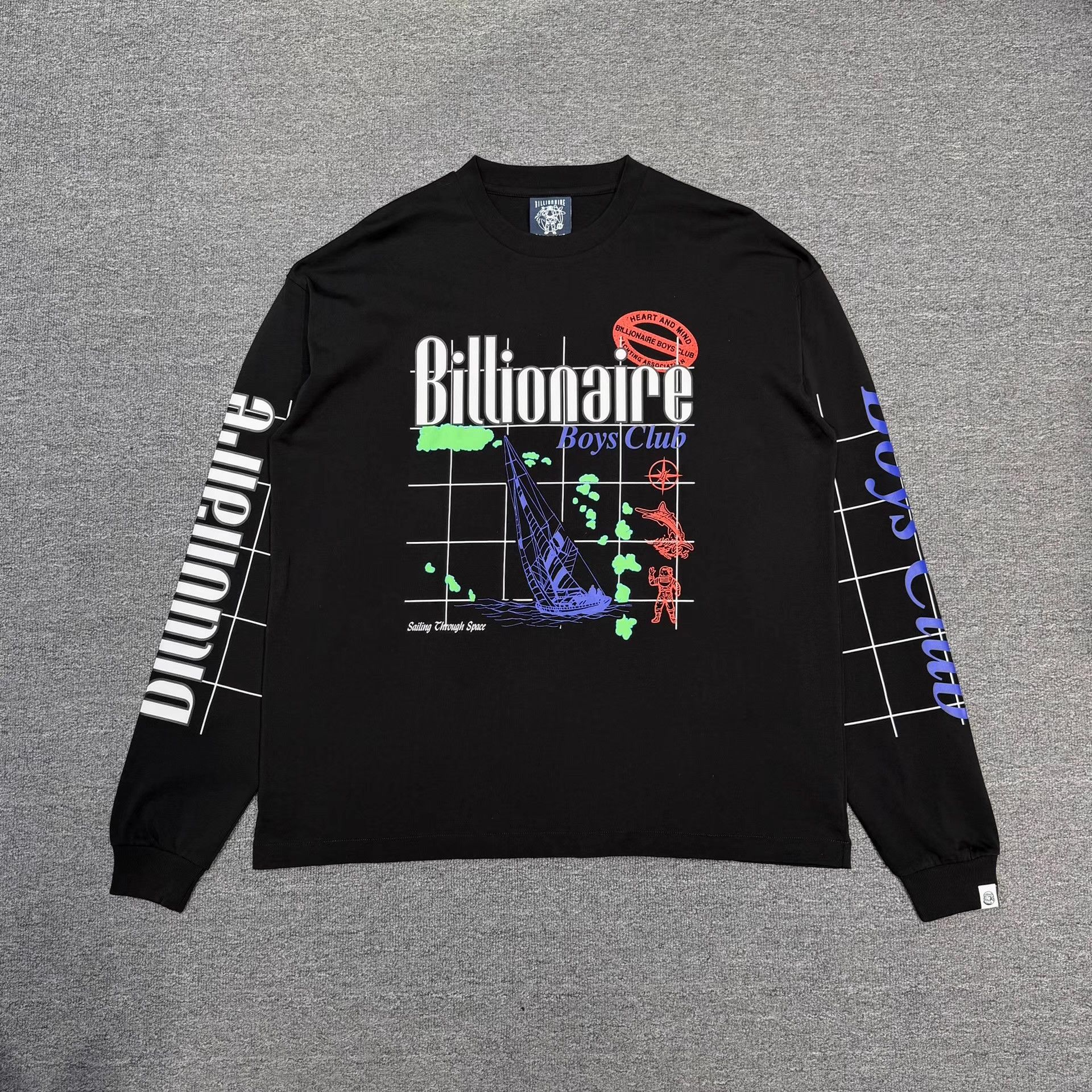 Billionaire Boys Club BBC Long Sleeve T-Shirt Q5 Size US XS / EU 42 / 0 - 1 Thumbnail