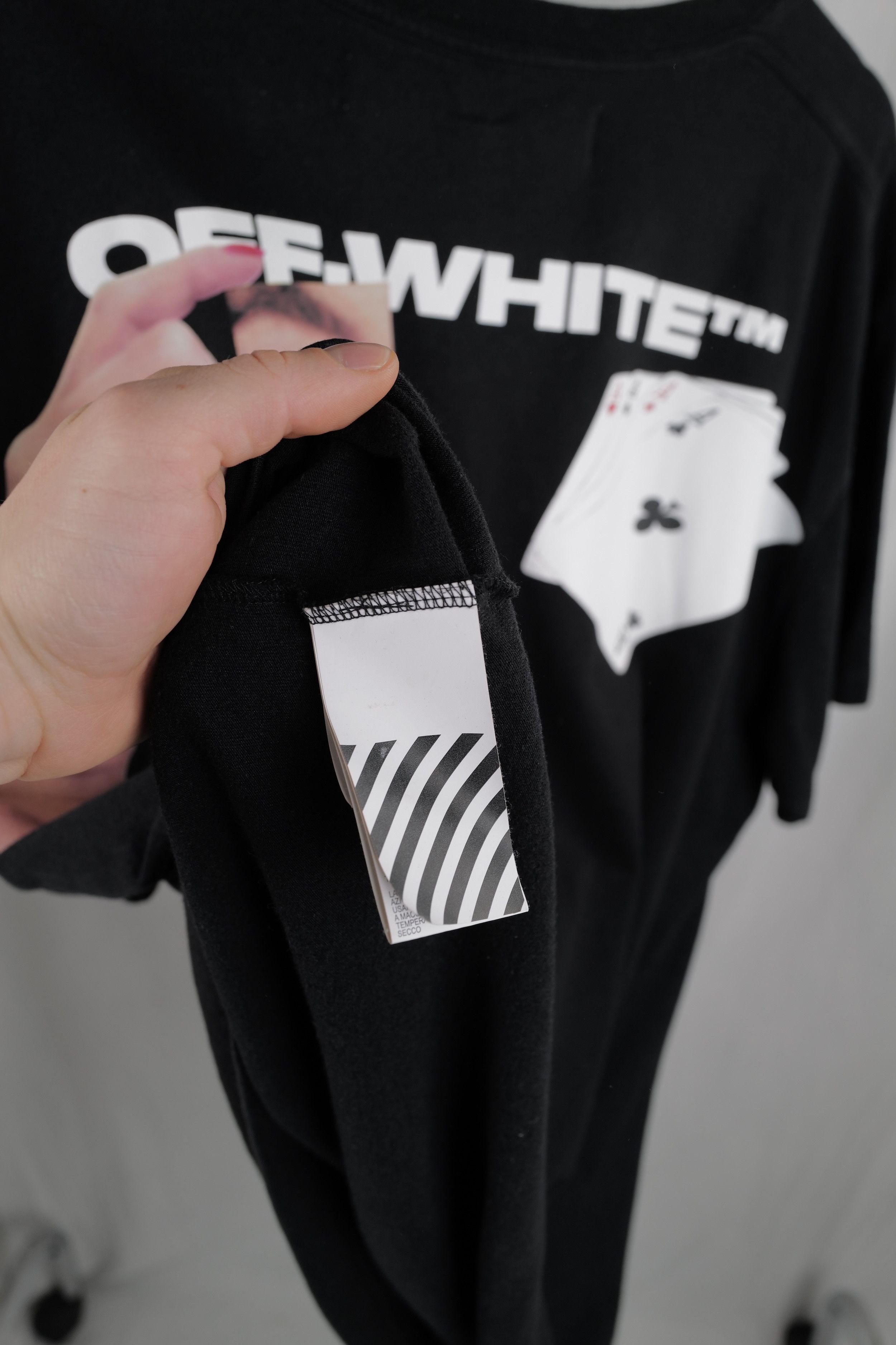 Off-White OFF-WHITE CARDS T-SHIRT Size US M / EU 48-50 / 2 - 12 Thumbnail