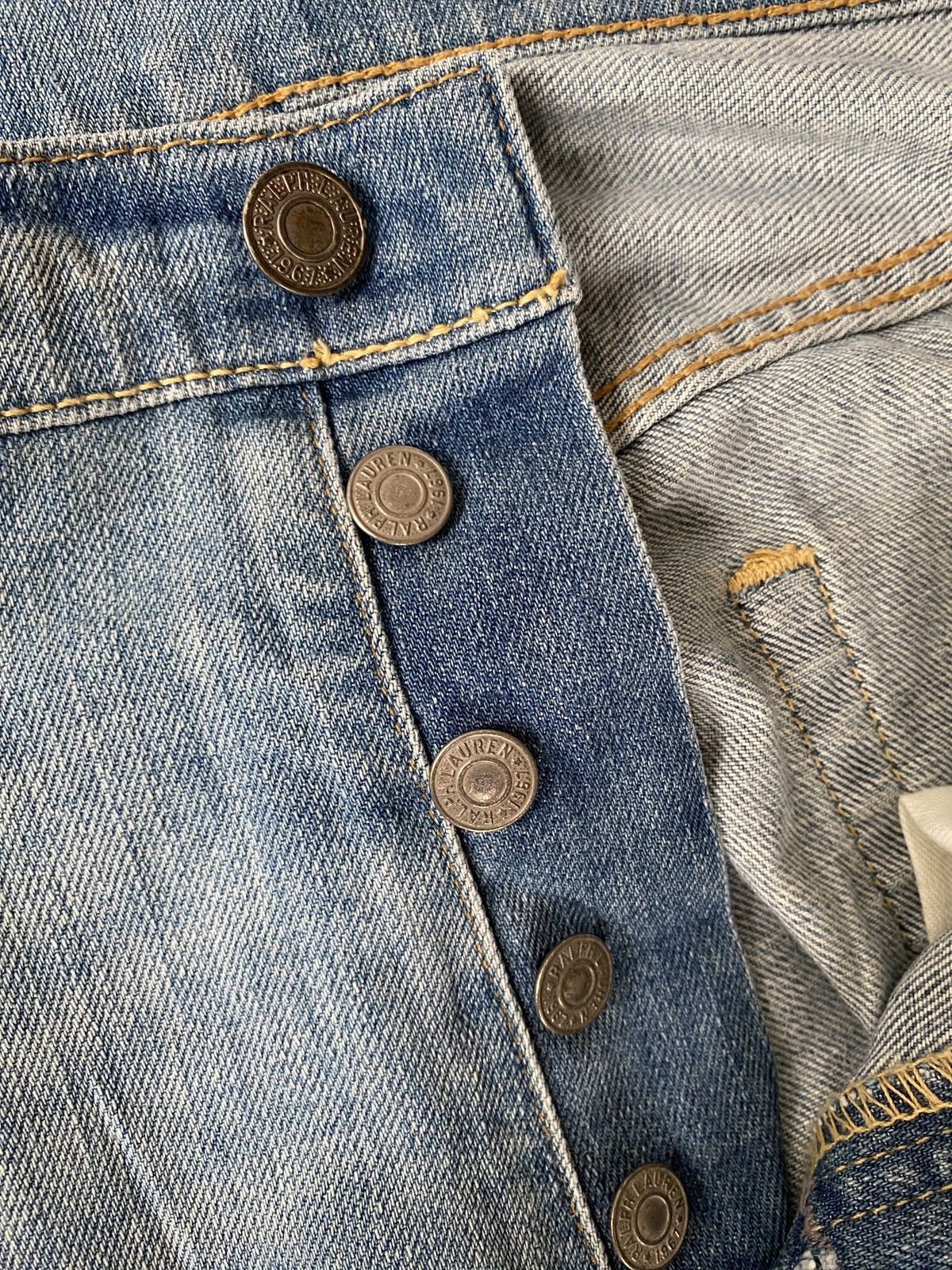 Ralph Lauren Polo Ralph Lauren Distressed Denim Size US 29 - 17 Thumbnail