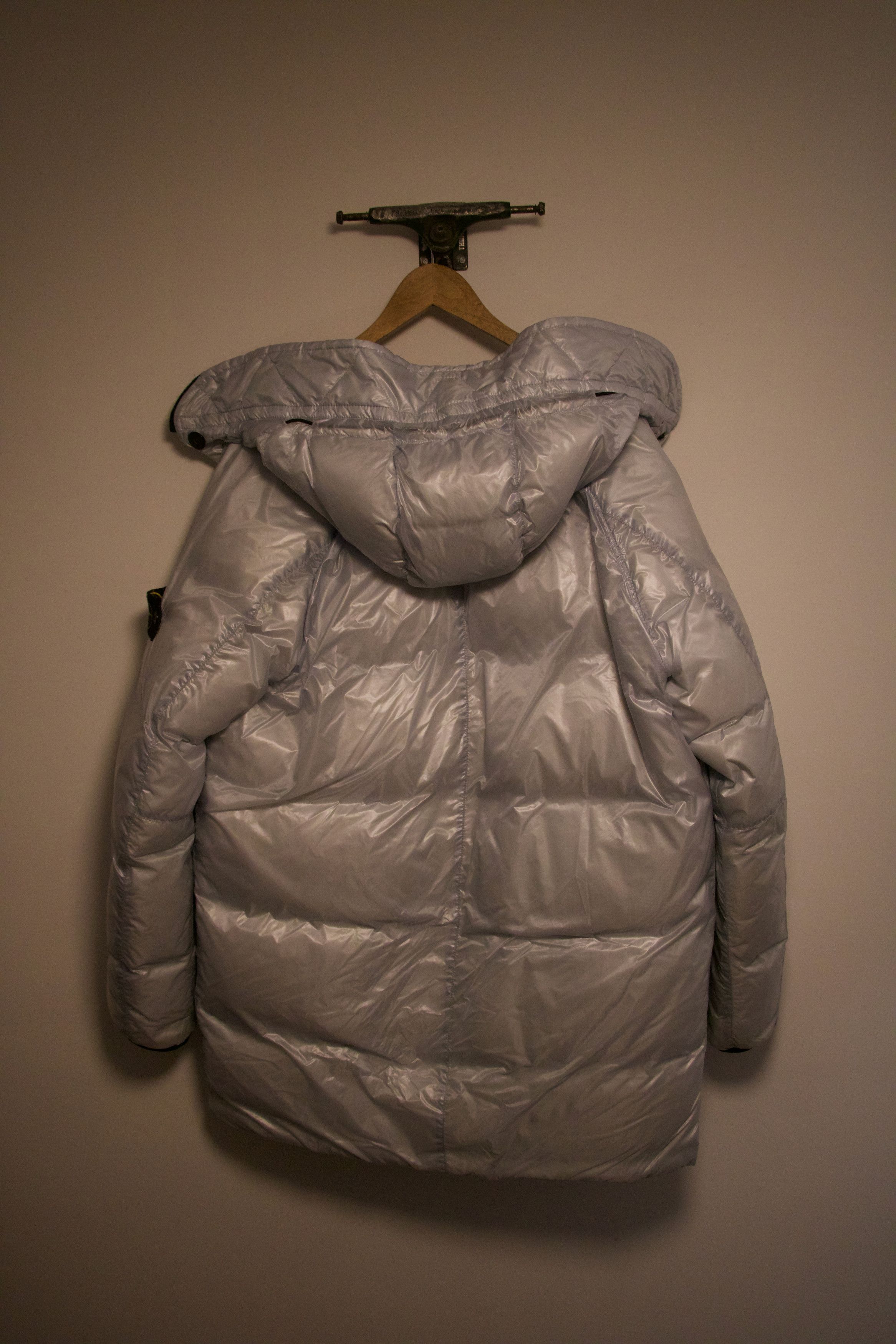 Stone Island Stone Island Ice blue Down Jacket Size US L / EU 52-54 / 3 - 8 Thumbnail