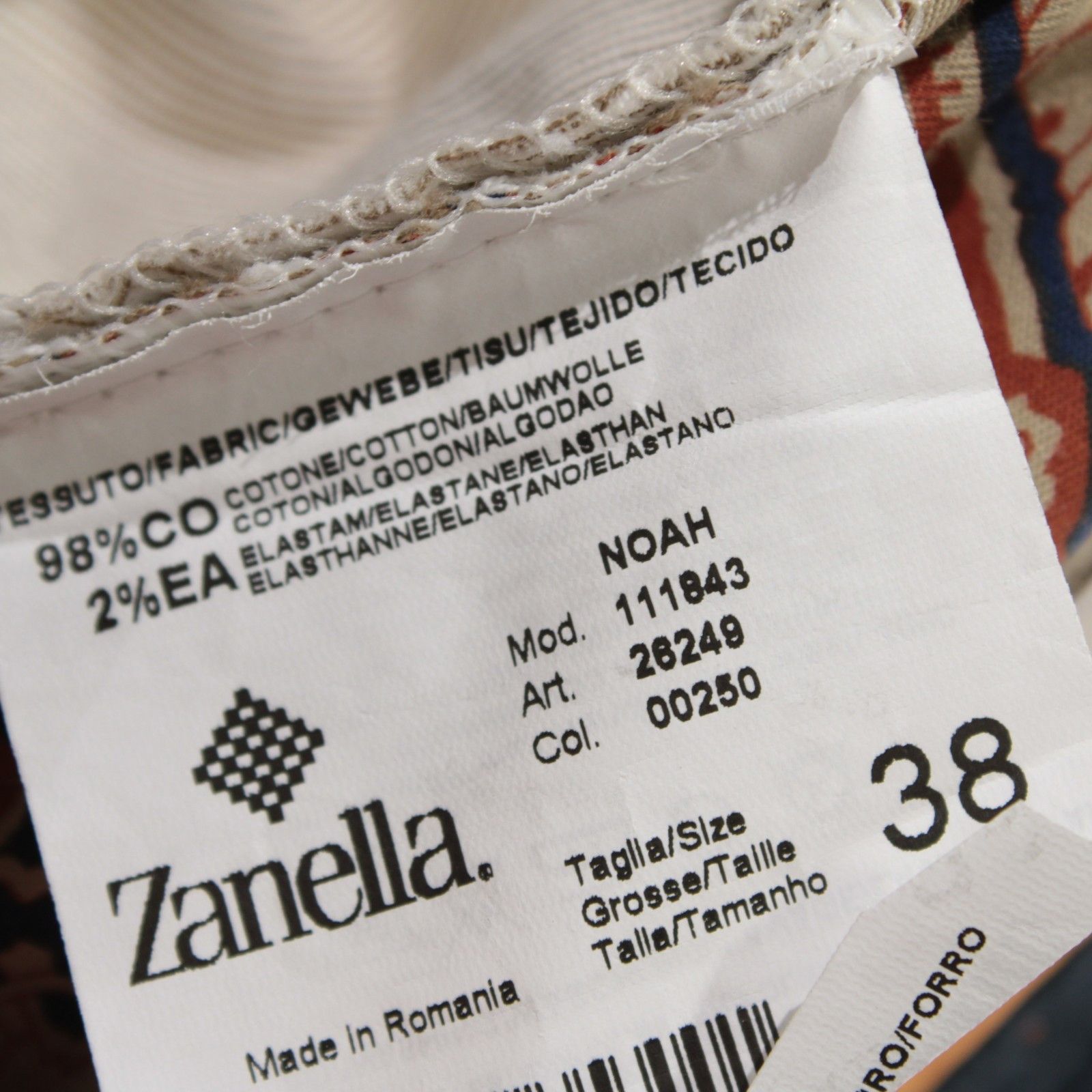 Zanella Zanella New with tags Chino Size 38 US In Beige Size US 38 / EU 54 - 6 Thumbnail