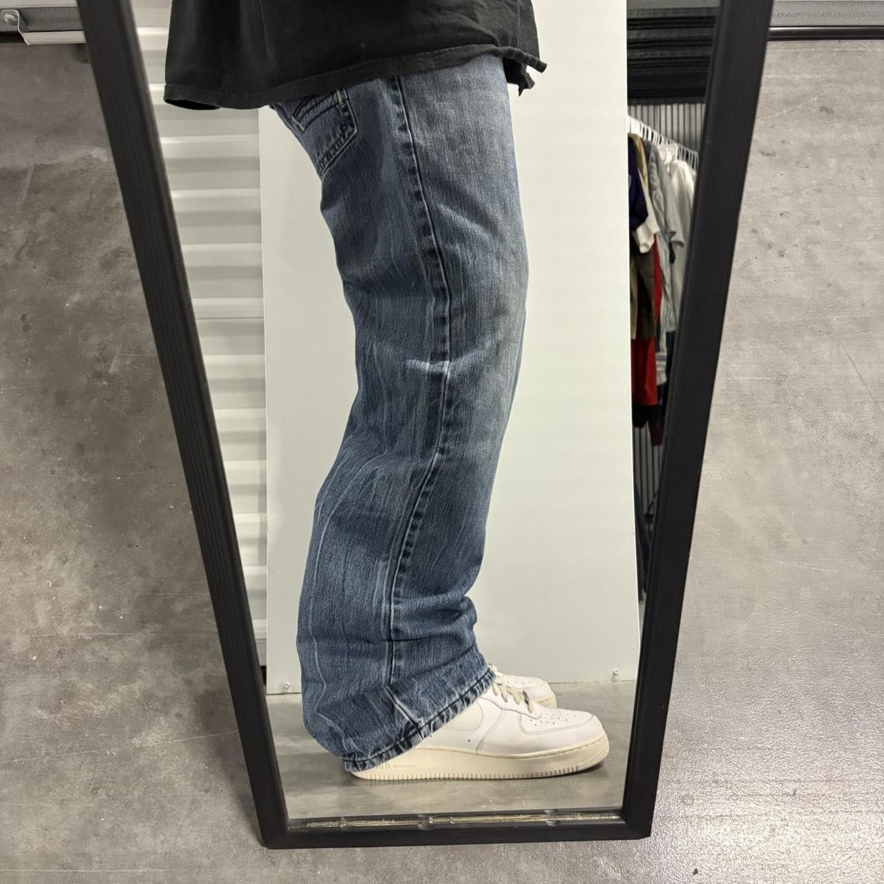 Vintage Crazy Vintage Y2K/2000s Super Baggy NoNo Maldonado Designer Medium Wash Denim Jeans! Size US 36 / EU 52 - 2 Thumbnail