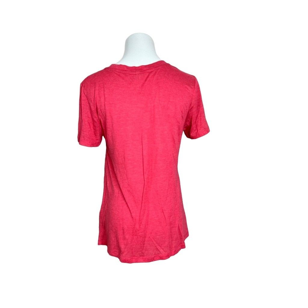 Other Tresics Pink Jersey Knit Knotted Shirt Top MEDIUM Streetwear Size M / US 6-8 / IT 42-44 - 4 Thumbnail