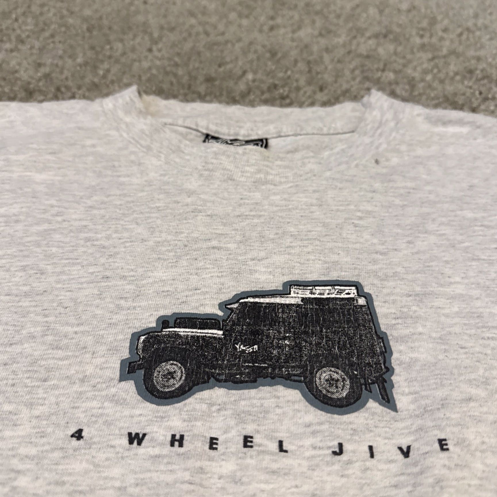 Vintage VINTAGE YAGA Rover T-Shirt Grey M Men Size US M / EU 48-50 / 2 - 3 Thumbnail
