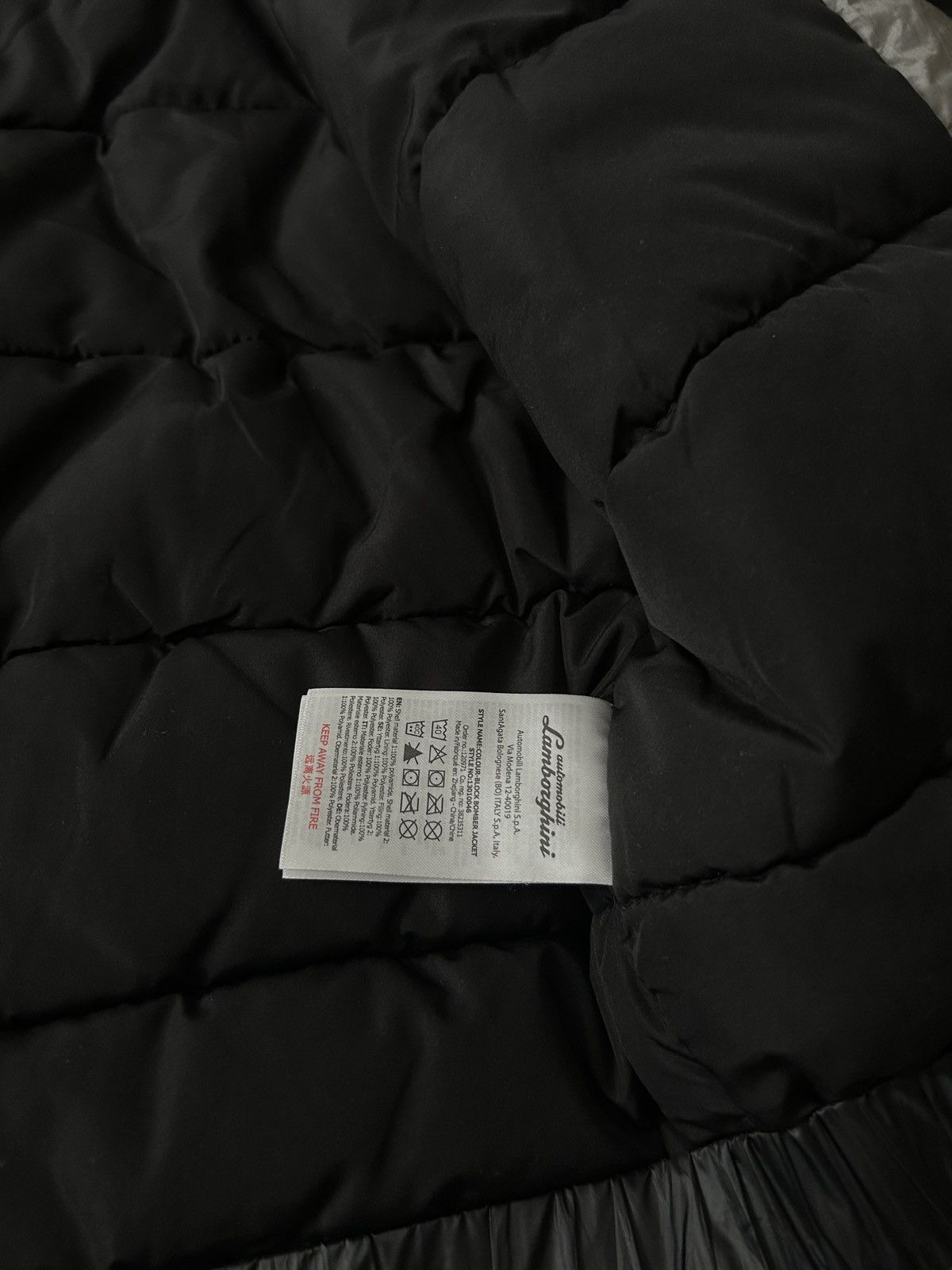 Lamborghini Automobile Lamborghini Micro puffer jacket silver jacket Size US S / EU 44-46 / 1 - 7 Thumbnail