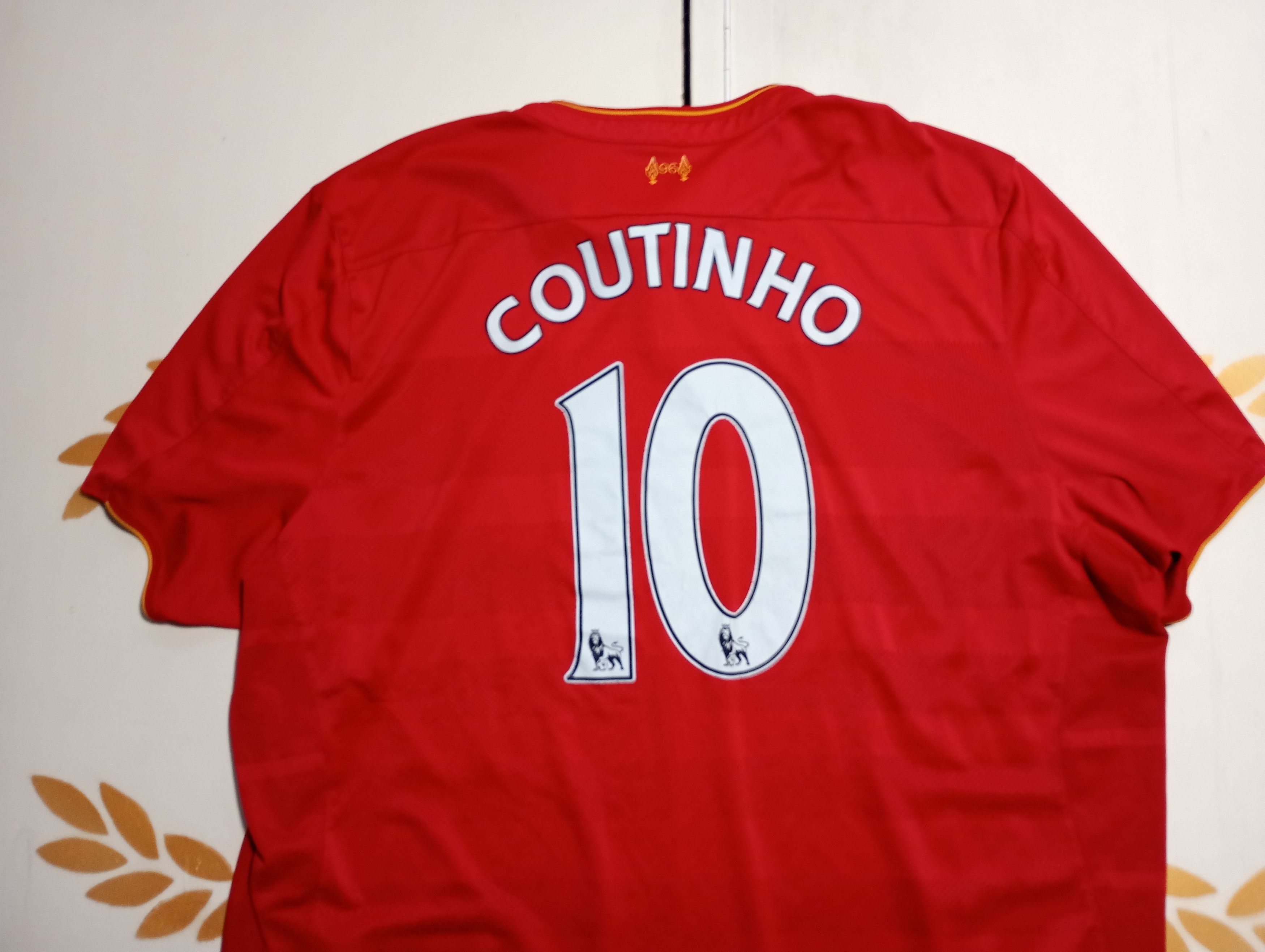 New Balance New Balance Liverpool FC Home Jersey Coutihno 2016-2017 Size US XXL / EU 58 / 5 - 14 Thumbnail