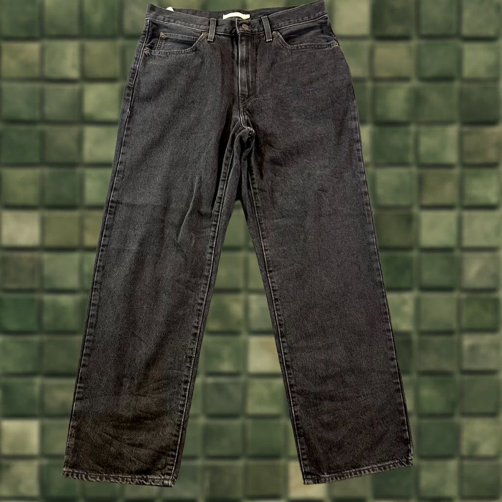 Levi's Levi's Jeans Women's 31 Baggy 94 Gray Denim Cotton Mid Rise Straight Leg Zip Fly Size 24" / US 00 / IT 34 - 1 Thumbnail