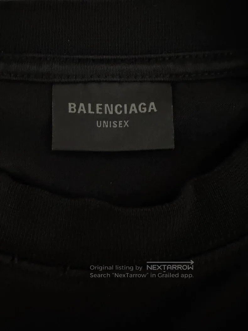 Balenciaga Balenciaga Ripped slogan T-shirt long-sleeve Size US S / EU 44-46 / 1 - 3 Thumbnail