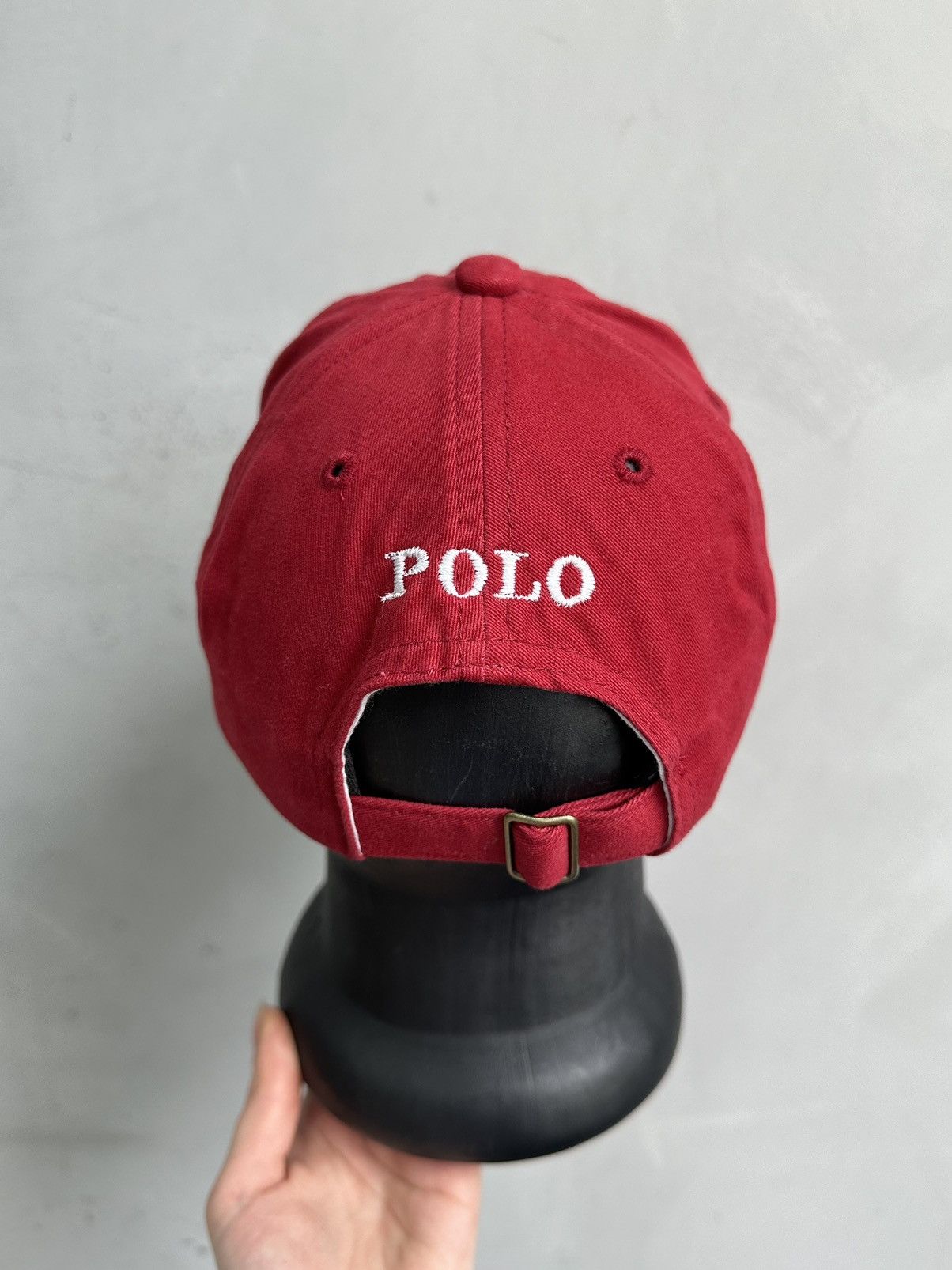 Polo Ralph Lauren Vintage Cap Polo Ralph Lauren Beanie Hats Y2k Red Y2k Diesel Size ONE SIZE - 5 Thumbnail