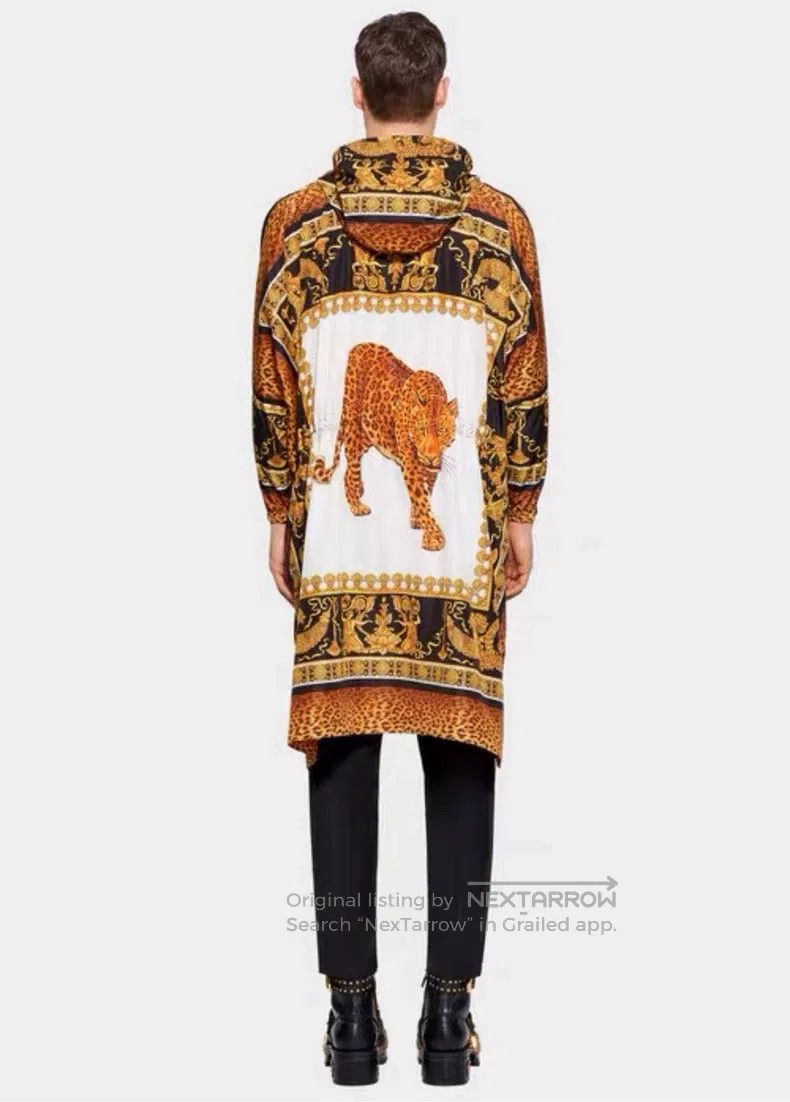 Versace Versace Leopard trench coat Size US XL / EU 56 / 4 - 4 Thumbnail