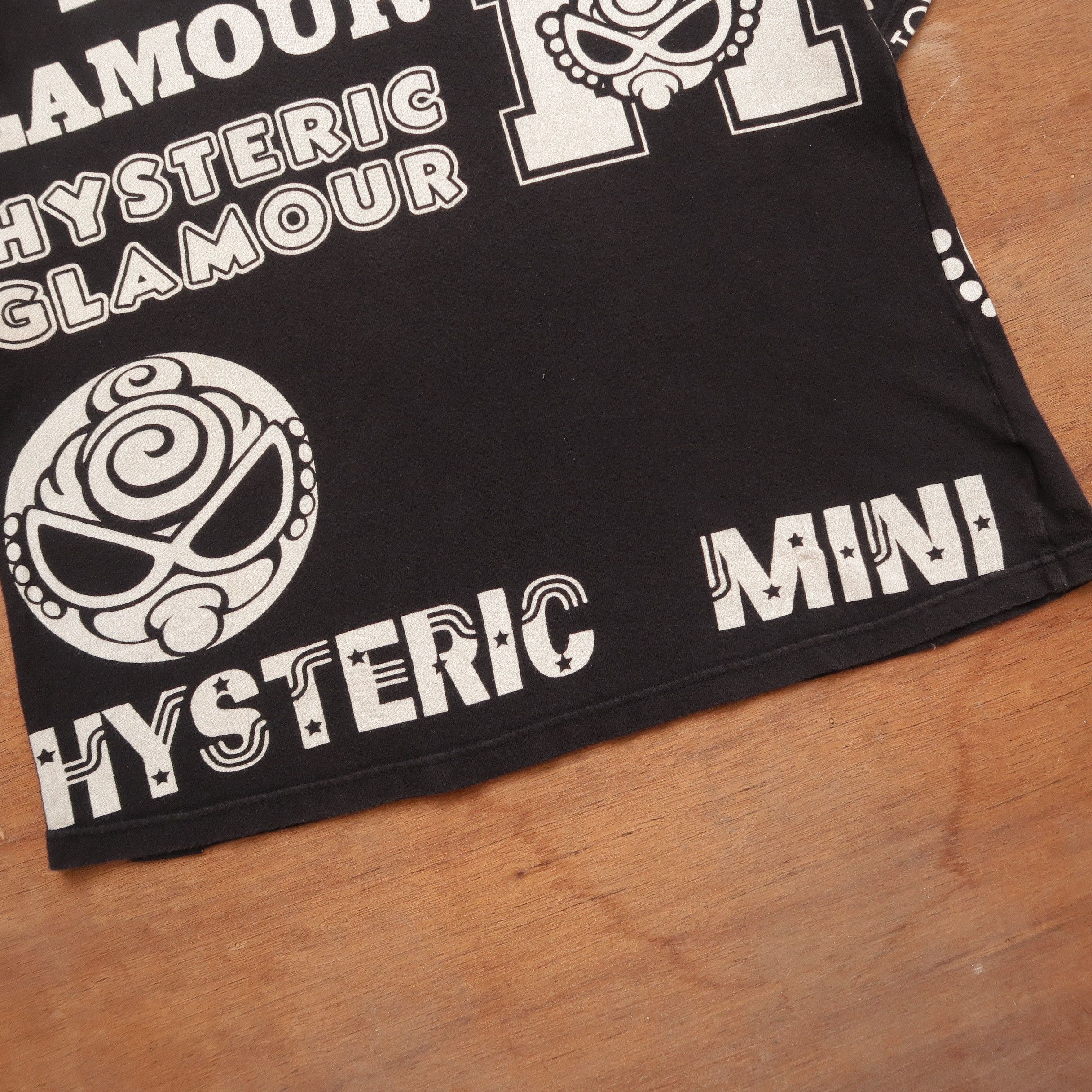 Hysteric Glamour Vintage 90s Hysteric Glamour Mini Spell Out T-Shirt Y2K Size US M / EU 48-50 / 2 - 8 Thumbnail