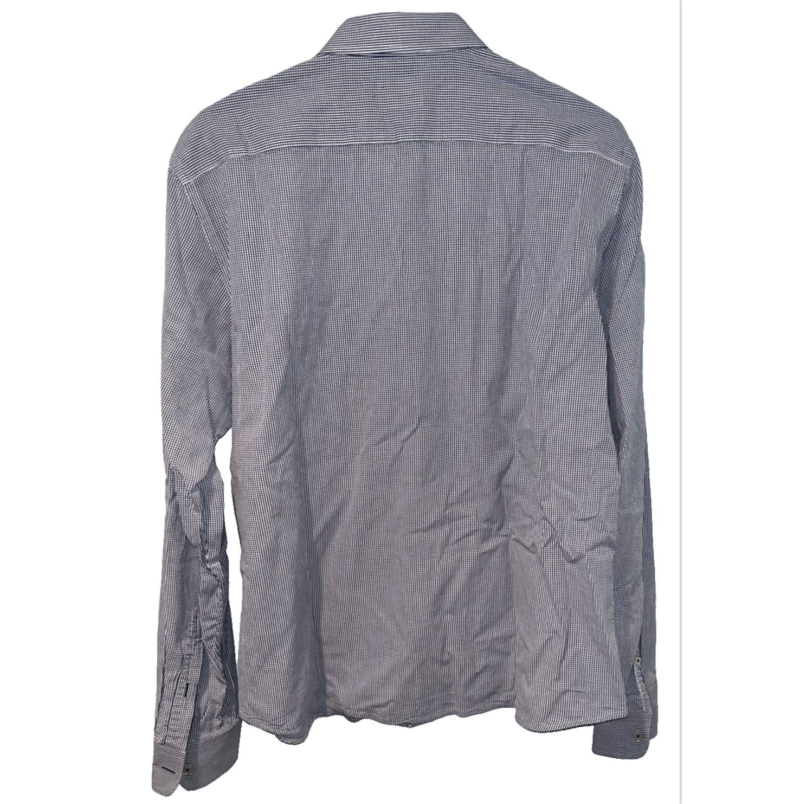 UNTUCKit UNTUCKit L Blue Check Button Up Shirt Long Sleeve Casual Size US L / EU 52-54 / 3 - 8 Thumbnail