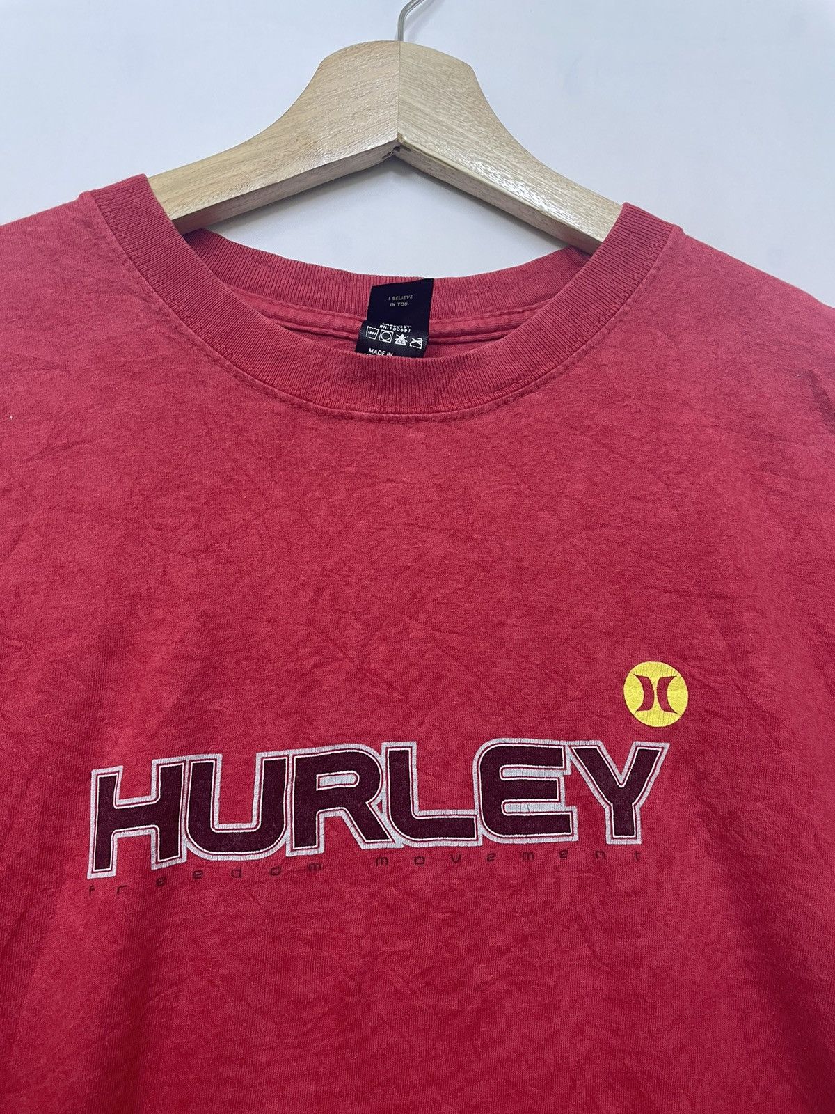 Hurley × Vintage VINTAGE LATE 90S HURLEY TSHIRT Size US XL / EU 56 / 4 - 2 Thumbnail