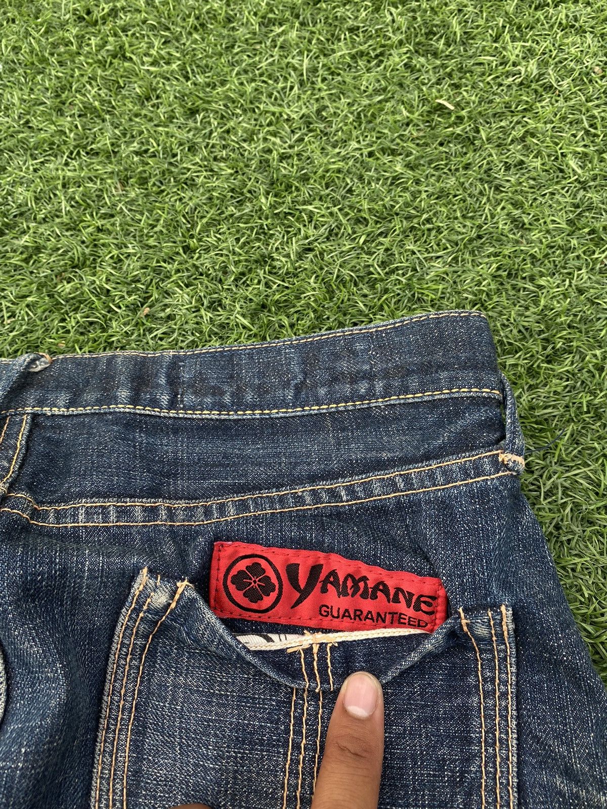Evisu × Japanese Brand VINTAGE EVISU YAMANE SELVEDGE JEANS Size US 27 - 3 Thumbnail