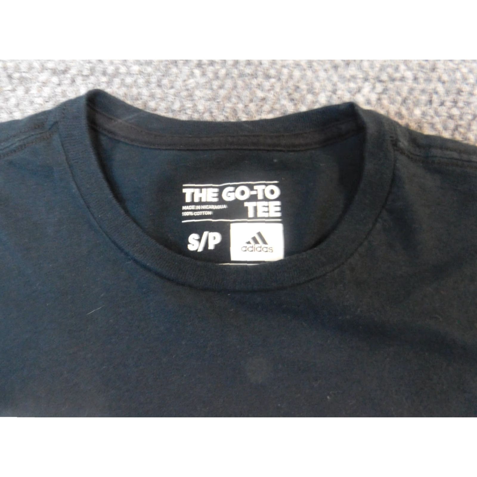 Adidas Adidas Shirt Womens Small Black Short Sleeve Crew Neck Pullover T-Shirt Sports Casual Size S / US 4 / IT 40 - 5 Thumbnail