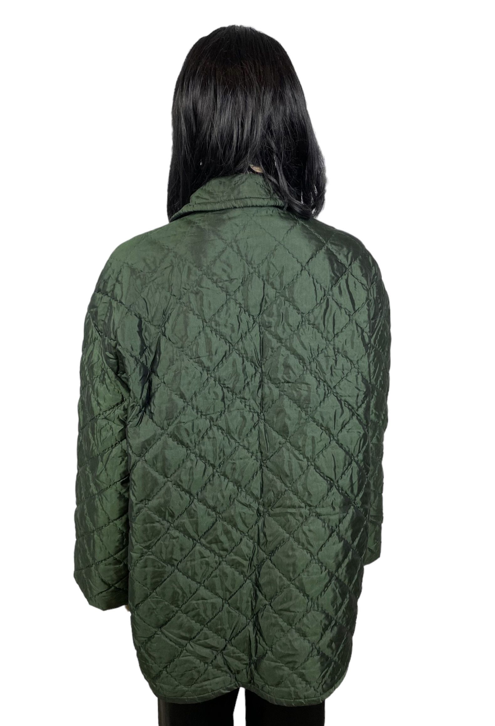Designer × Vintage Laurel Vintage Quilted Silk Jacket size 34 Size XS / US 0-2 / IT 36-38 - 5 Thumbnail