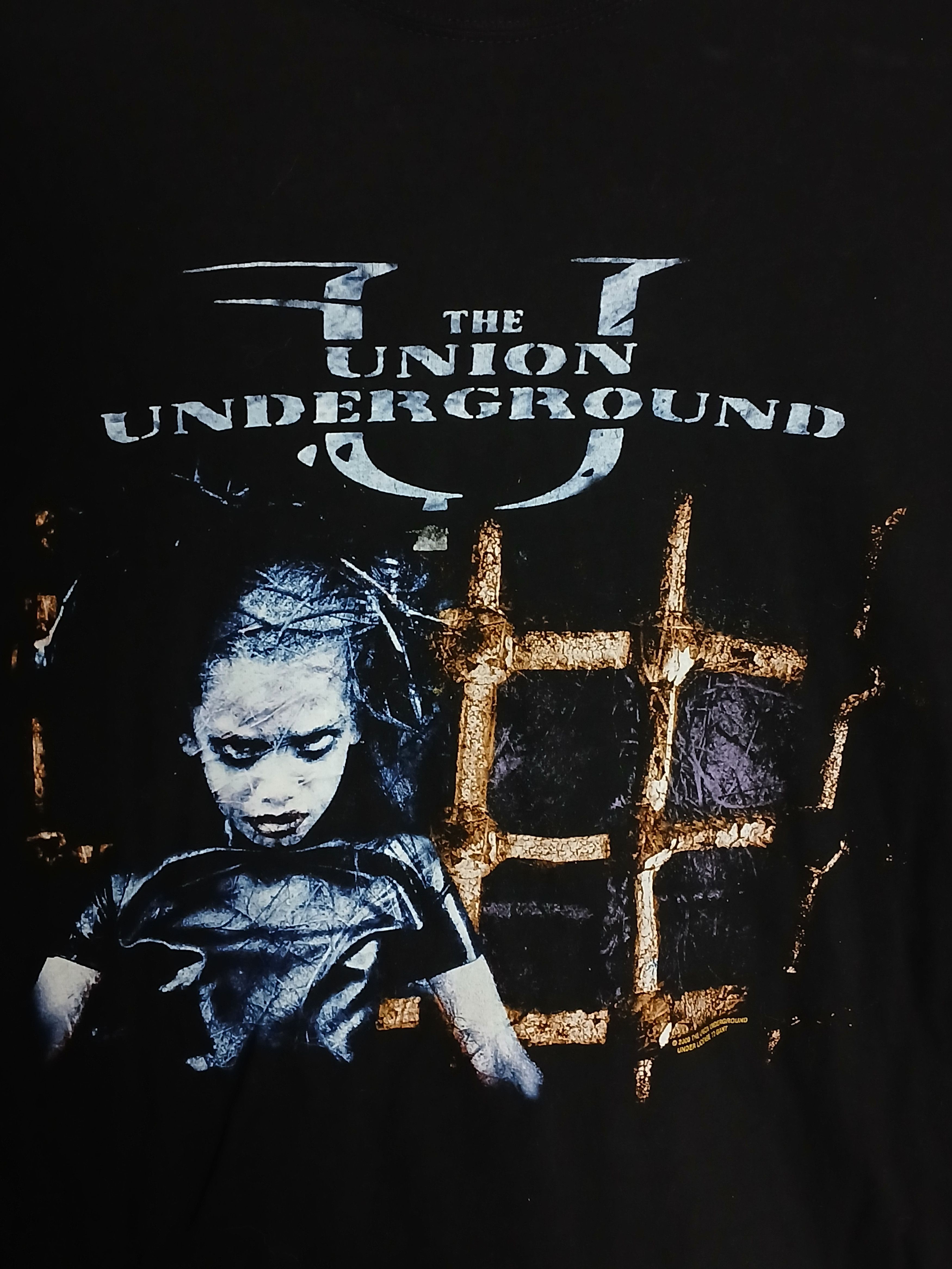 Vintage Vintage 2001 The Union Underground European Tour T-Shirt Size US XL / EU 56 / 4 - 3 Thumbnail