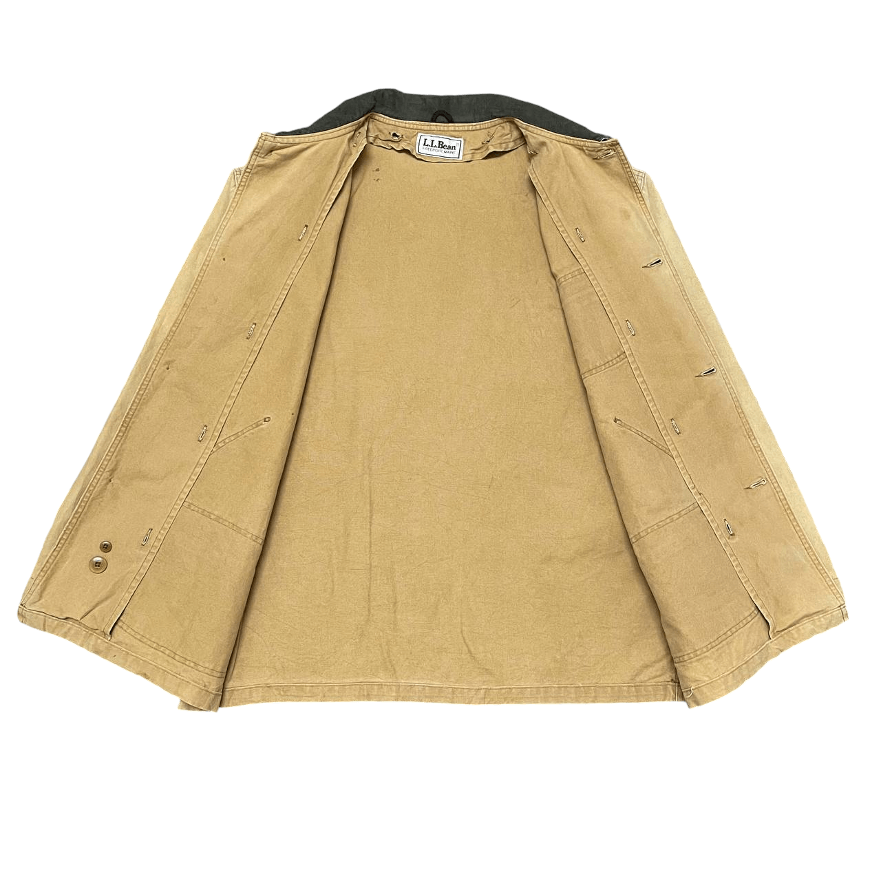 L.L. Bean Vintage 80's L.L. Bean Chore Hunting Jacket Corduroy Collar Size US XL / EU 56 / 4 - 9 Thumbnail