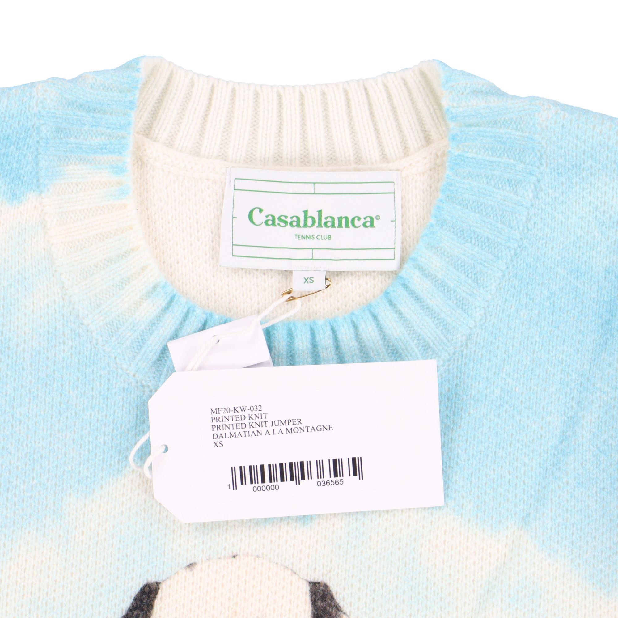 Casablanca Multicolour Dalmatian Print Wool Sweater Size XS / US 0-2 / IT 36-38 - 5 Thumbnail