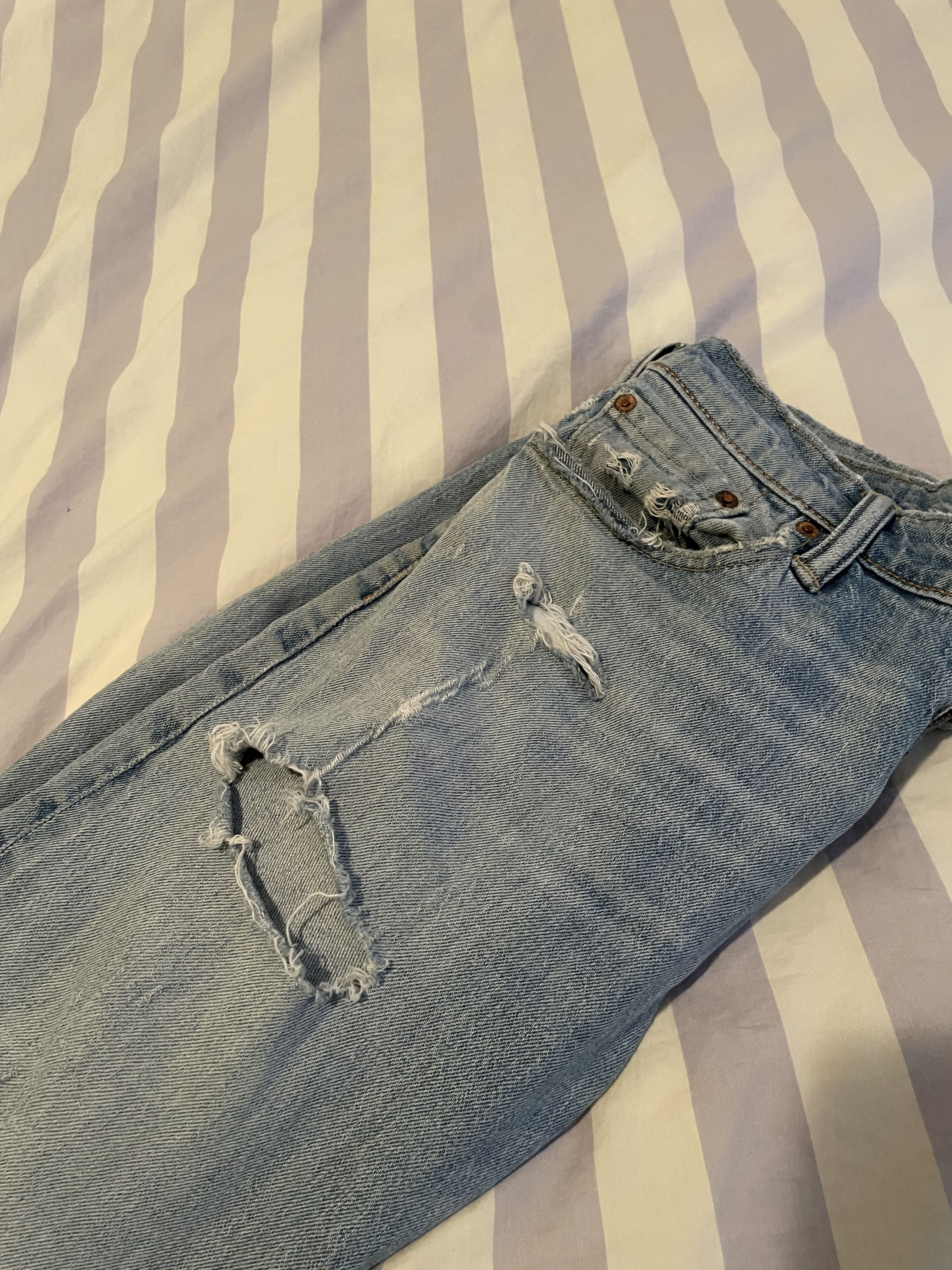 Levi's × Levi's Vintage Clothing Distressed Levi's 512 Size US 29 - 2 Thumbnail